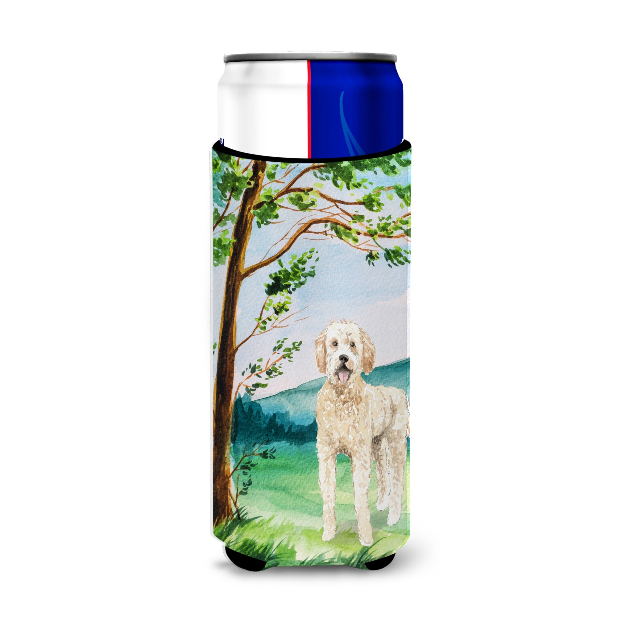 Caroline'S Treasures Ck2573Muk Michelob Ultra Hugger For Slim Cans Cold-Beverage-Koozies, Multicolor