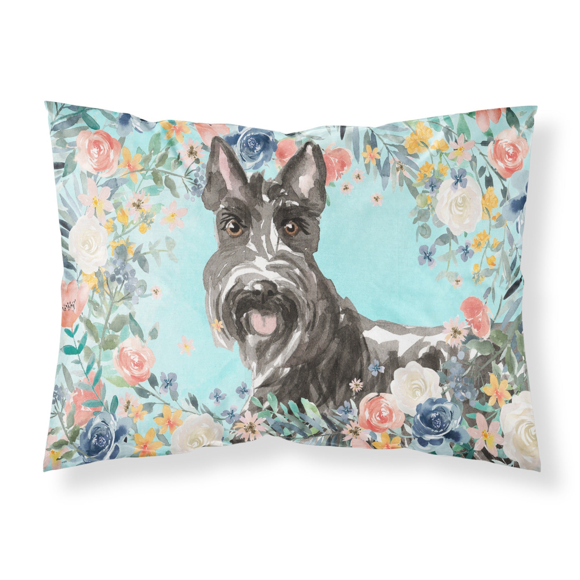Caroline'S Treasures Scottish Terrier Fabric Standard Pillowcases, Multicolor
