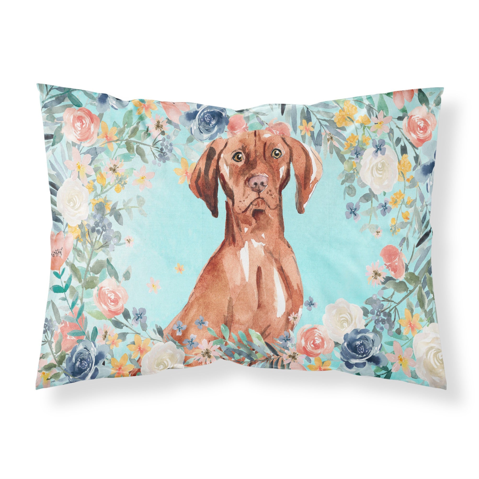 Caroline'S Treasures Vizsla Fabric Standard Pillowcases, Multicolor