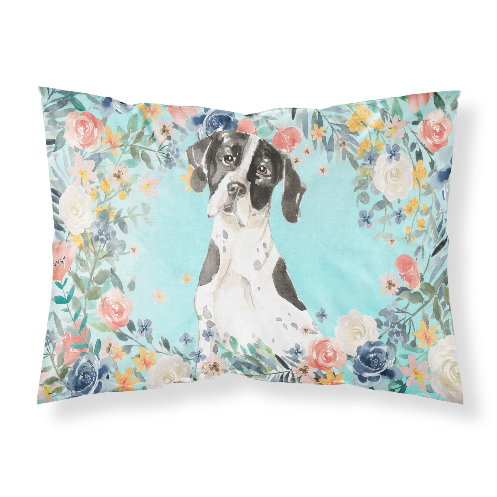 Caroline'S Treasures English Pointer Fabric Standard Pillowcases, Multicolor