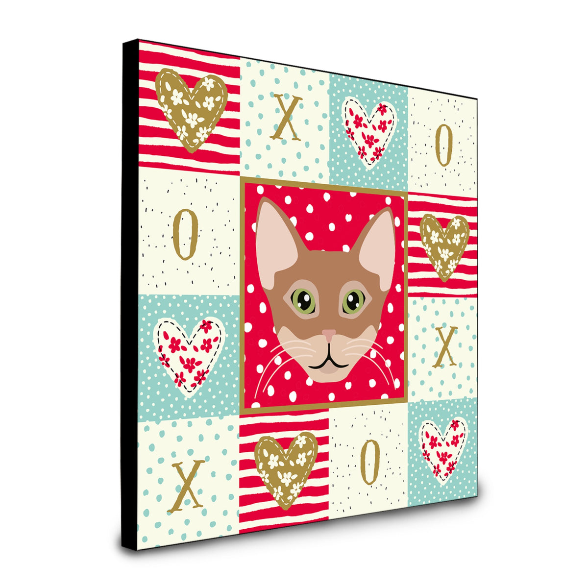 Chausie Cat Love Artwork Wall Panel Ck5101Up88