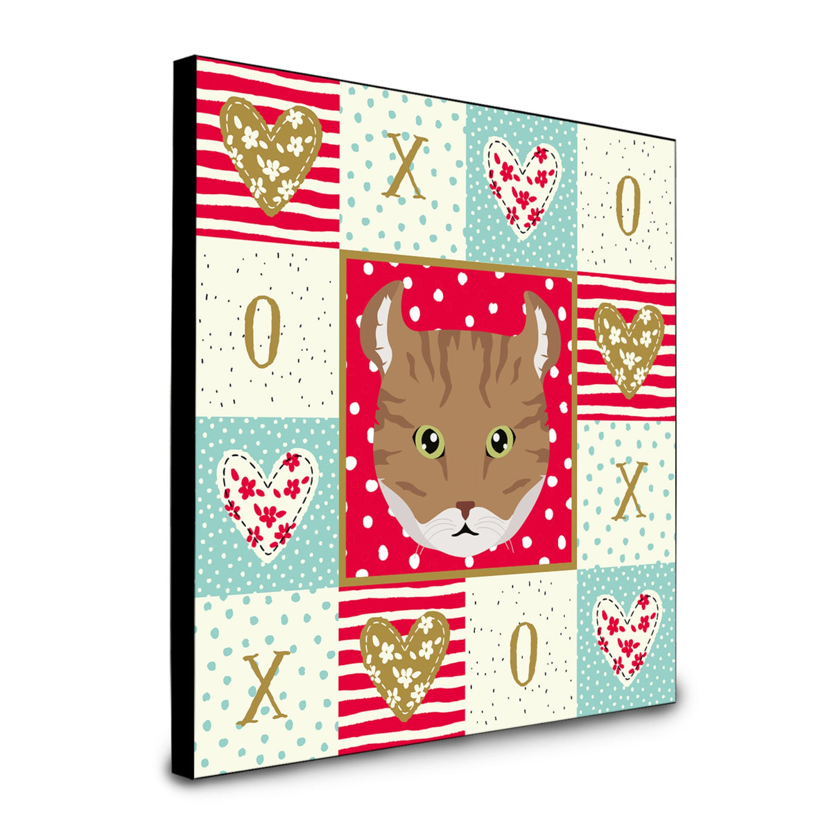 Highlander Lynx Cat Love Artwork Wall Panel Ck5121Up88