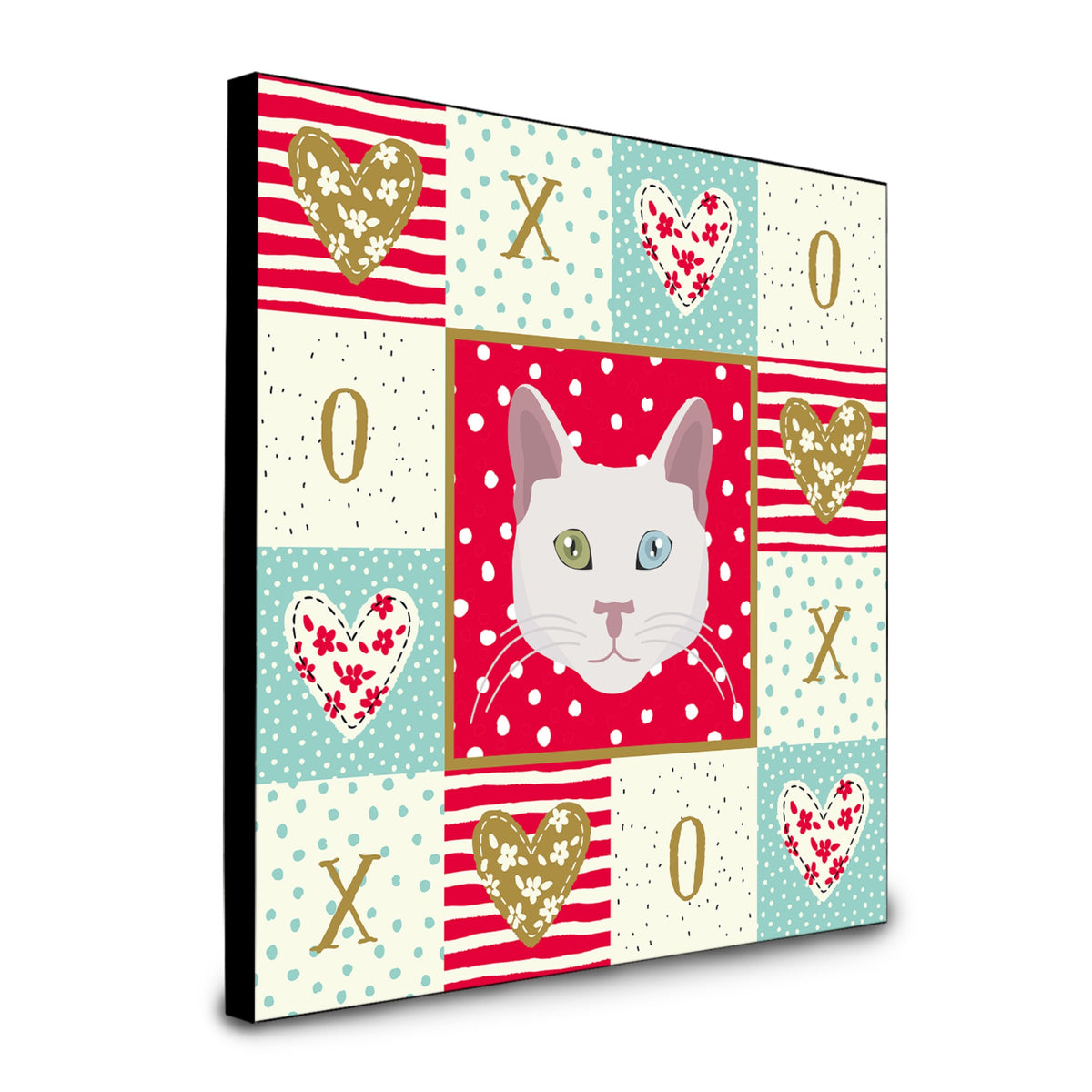 Khao Manee Cat Love Artwork Wall Panel Ck5123Up88