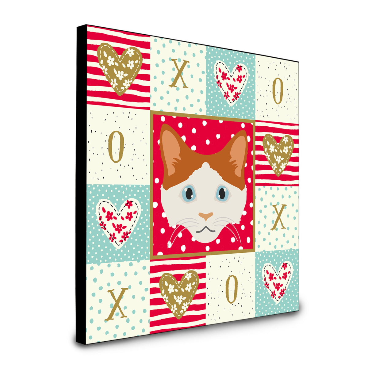 La Perm Cat Love Artwork Wall Panel Ck5127Up88