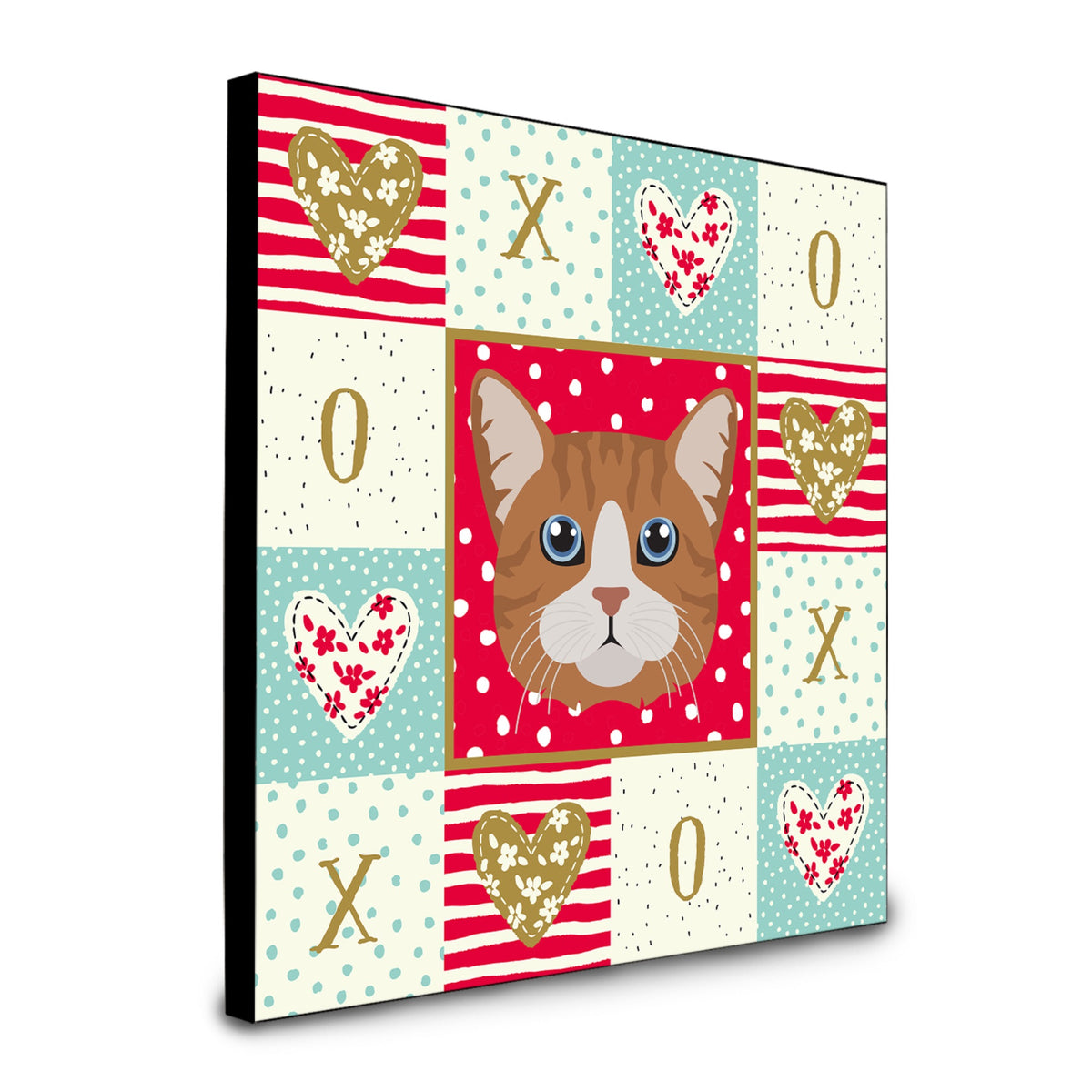 Manx Cat Love Artwork Wall Panel Ck5132Up88