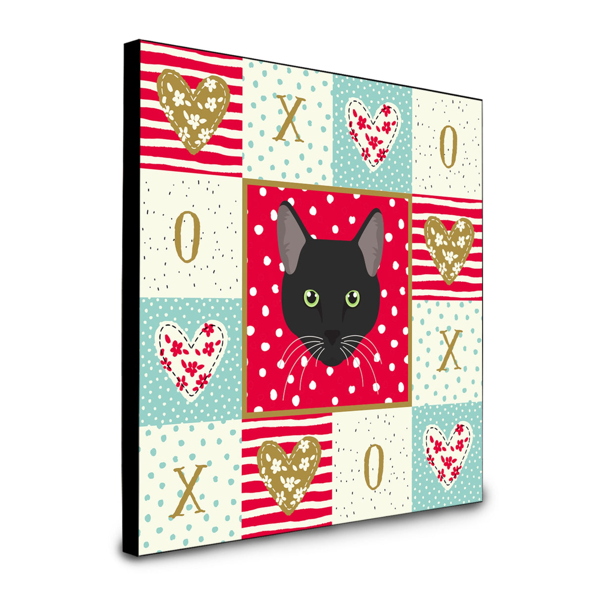 Pantherette Cat Love Artwork Wall Panel Ck5145Up88