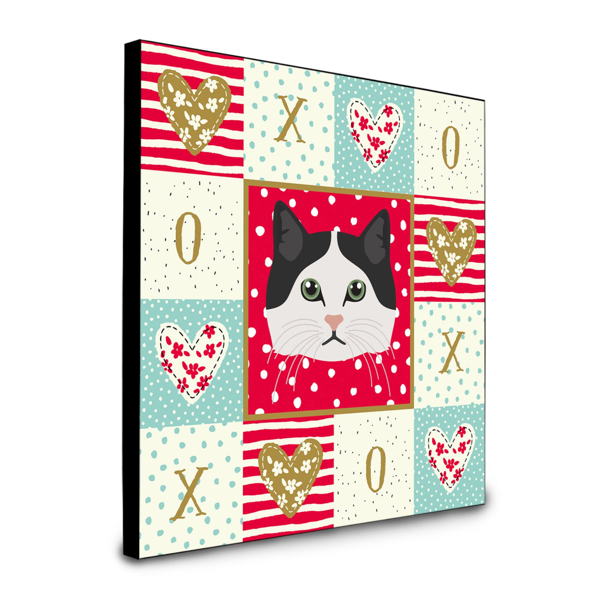 Ragamuffin Cat Love Artwork Wall Panel Ck5152Up88