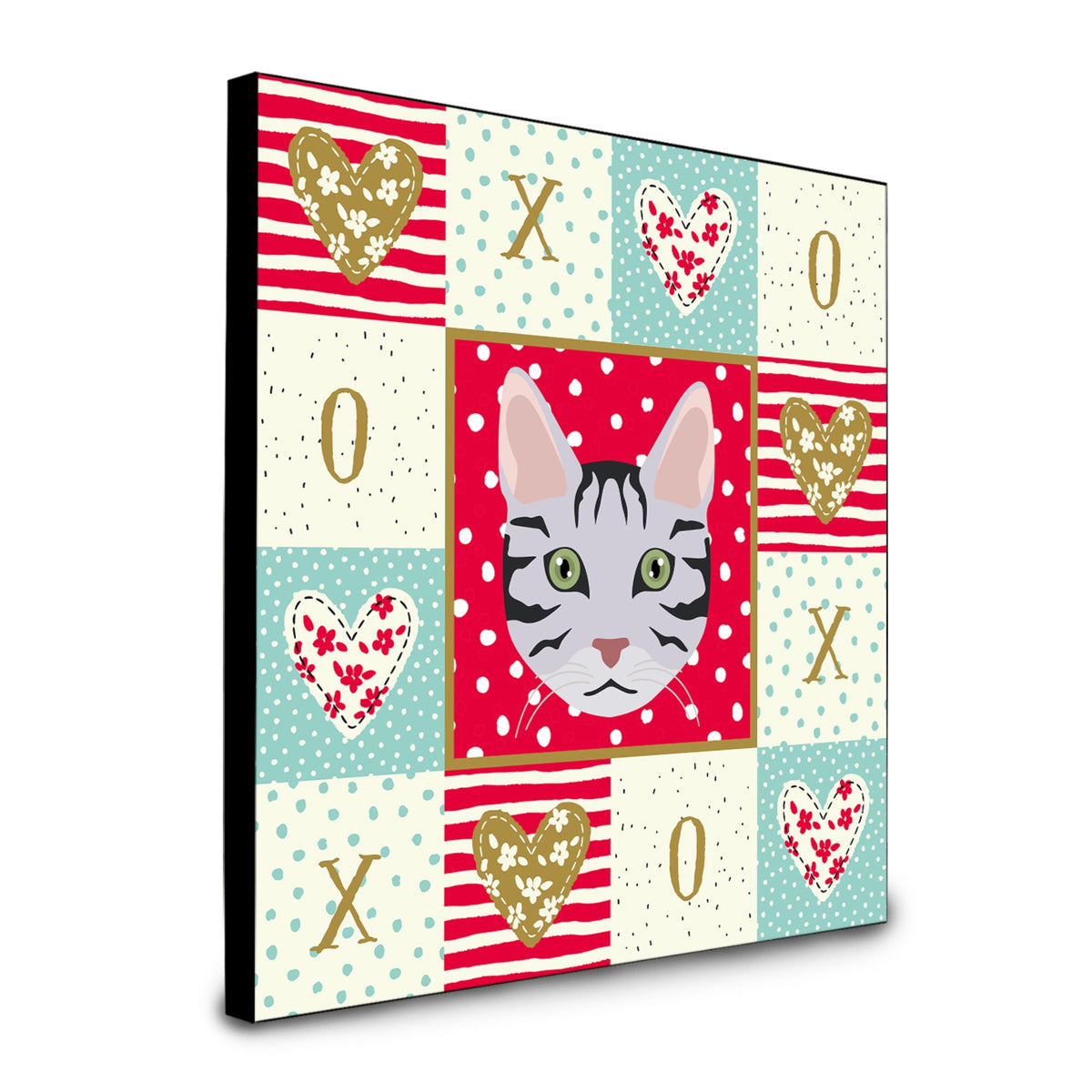Serengeti Cat Love Artwork Wall Panel Ck5161Up88