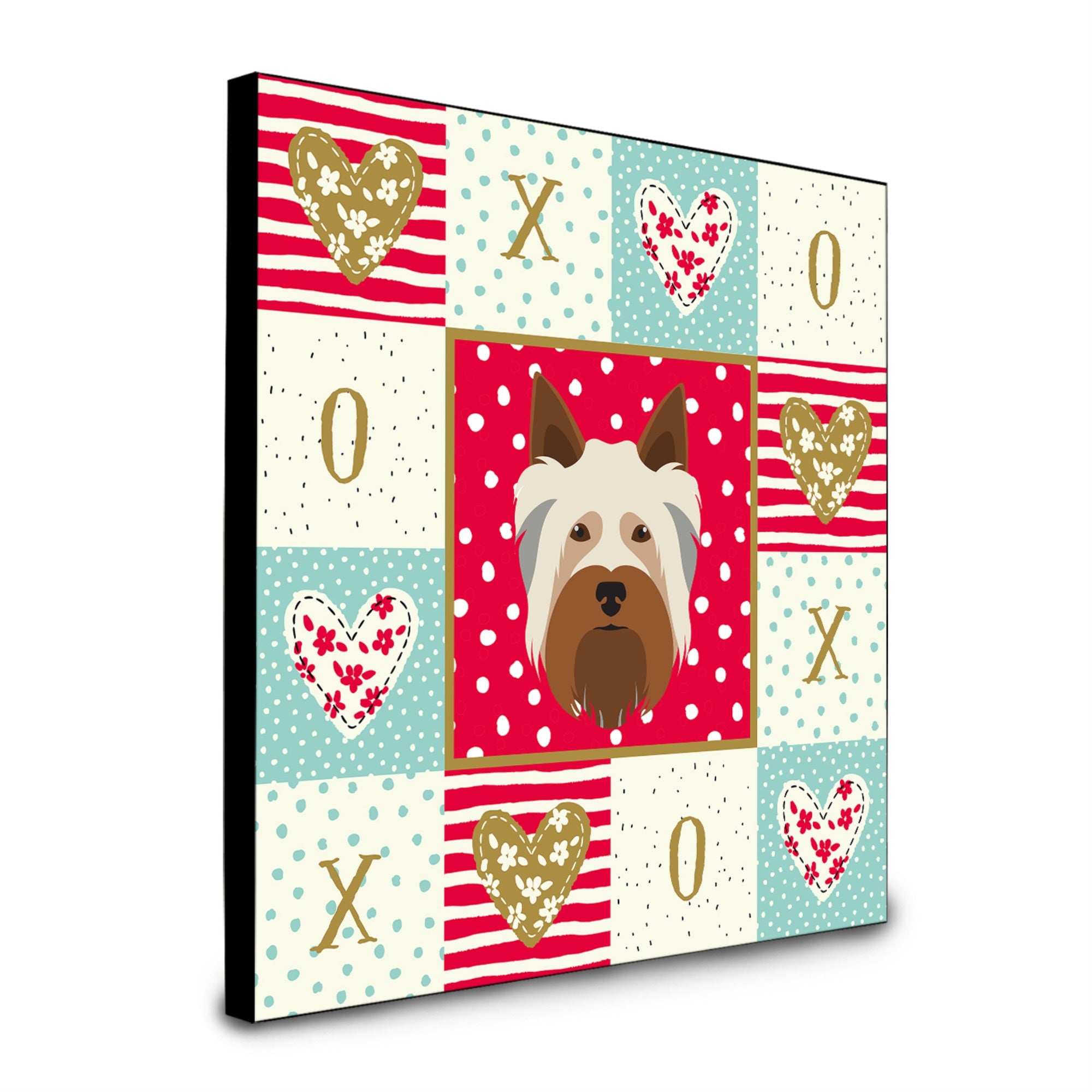 Australian Silky Terrier Love Artwork Wall Panel Ck5183Up88