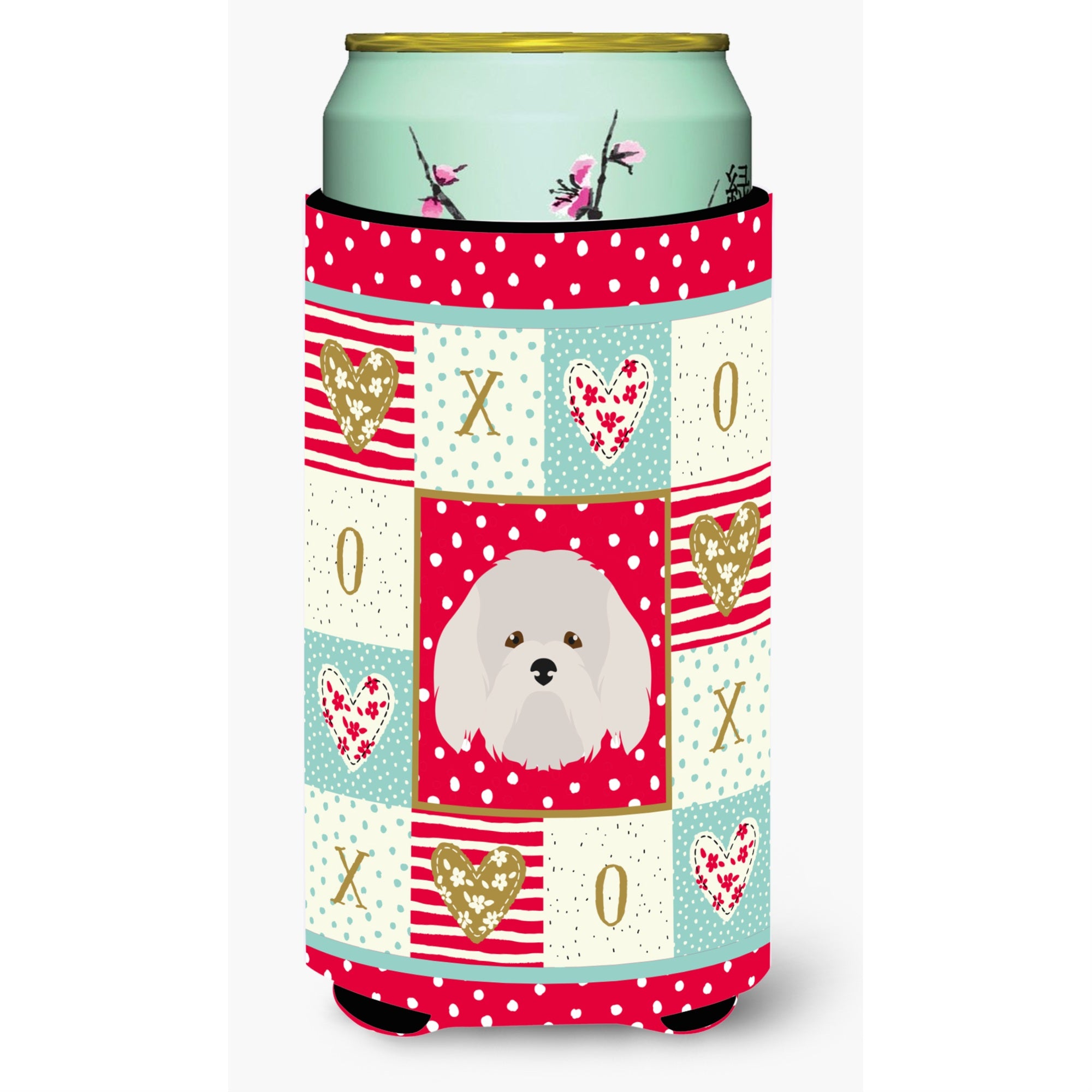 Caroline'S Treasures Ck5192Tbc Coton De Tulear Tall Boy Insulator Hugger Cold-Beverage-Koozies, Multicolor