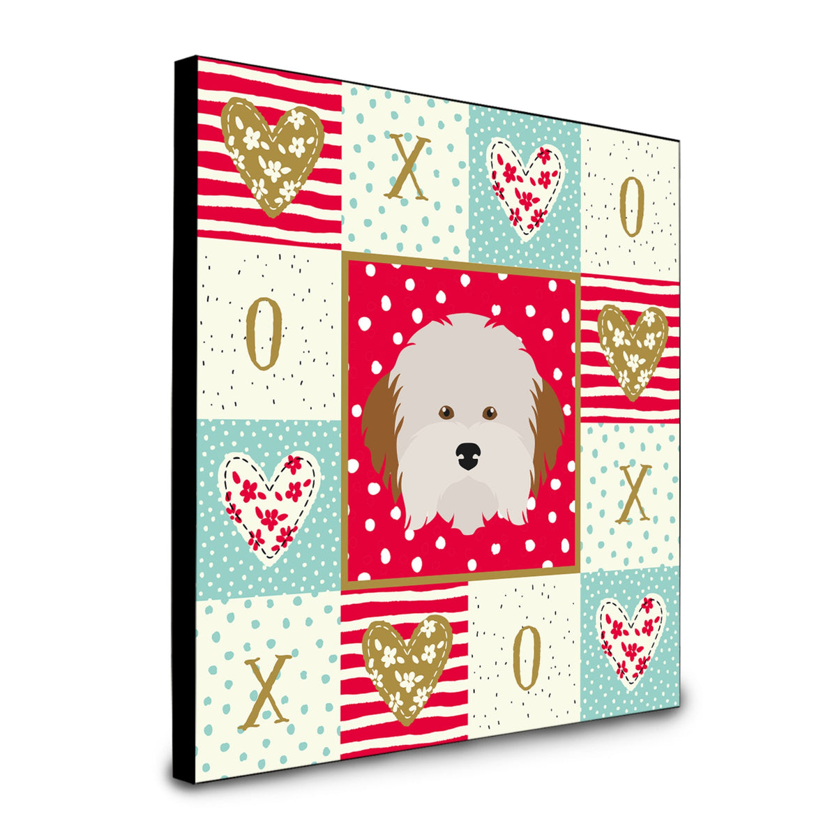 Havanese Dog Love Artwork Wall Panel Ck5205Up88
