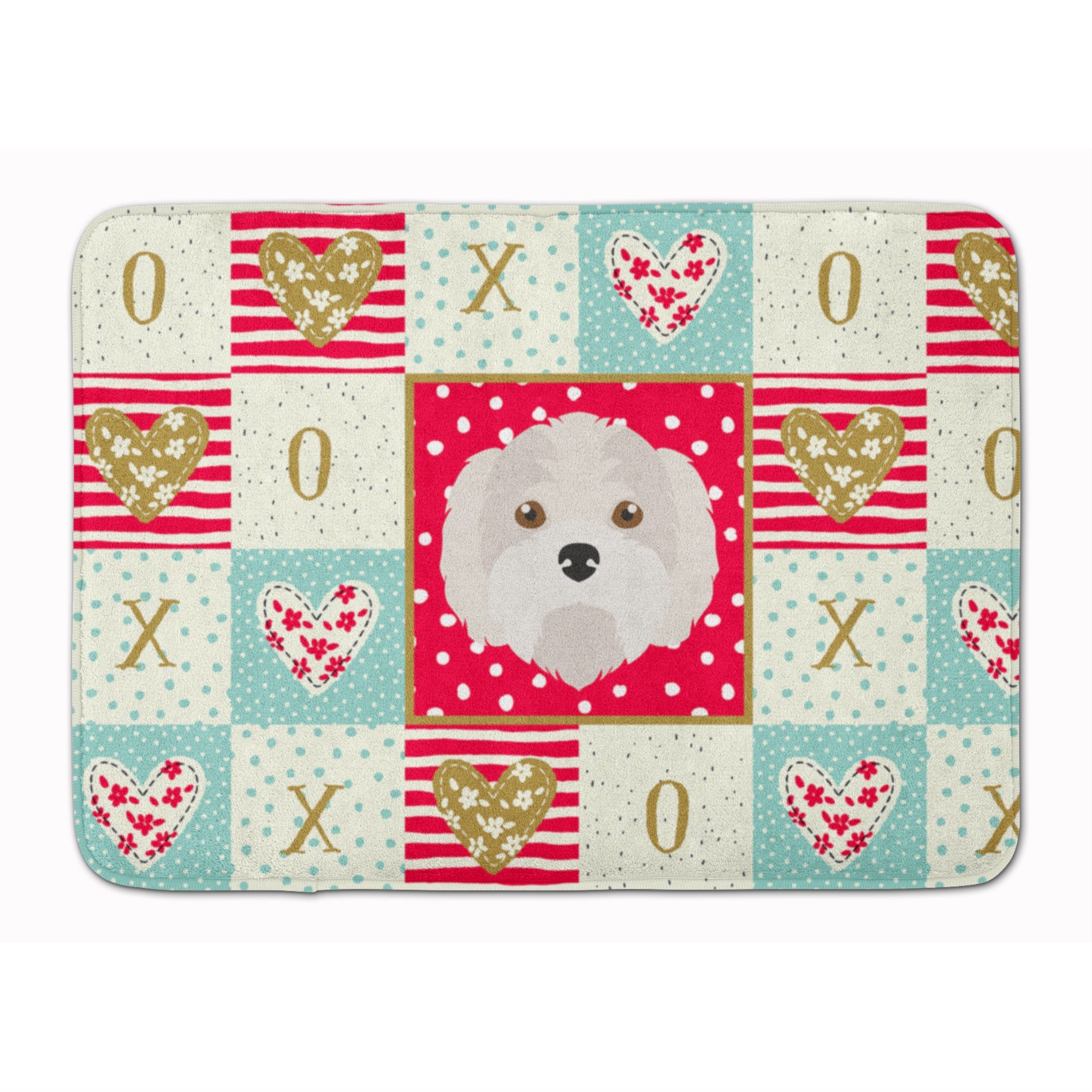 Caroline'S Treasures Kyi-Leo Love Machine Washable Memory Foam Mat Doormats, Multicolor