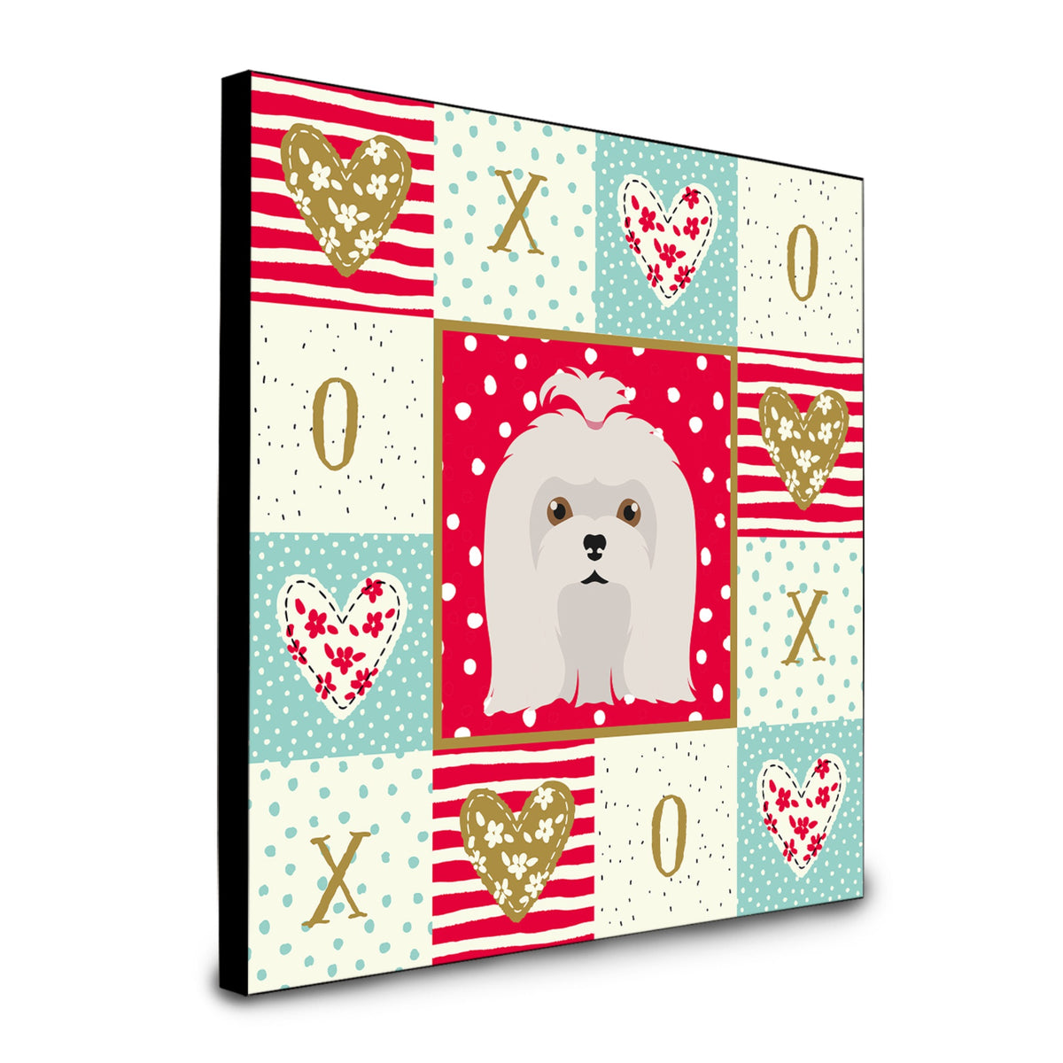 Maltese Love Artwork Wall Panel Ck5217Up88