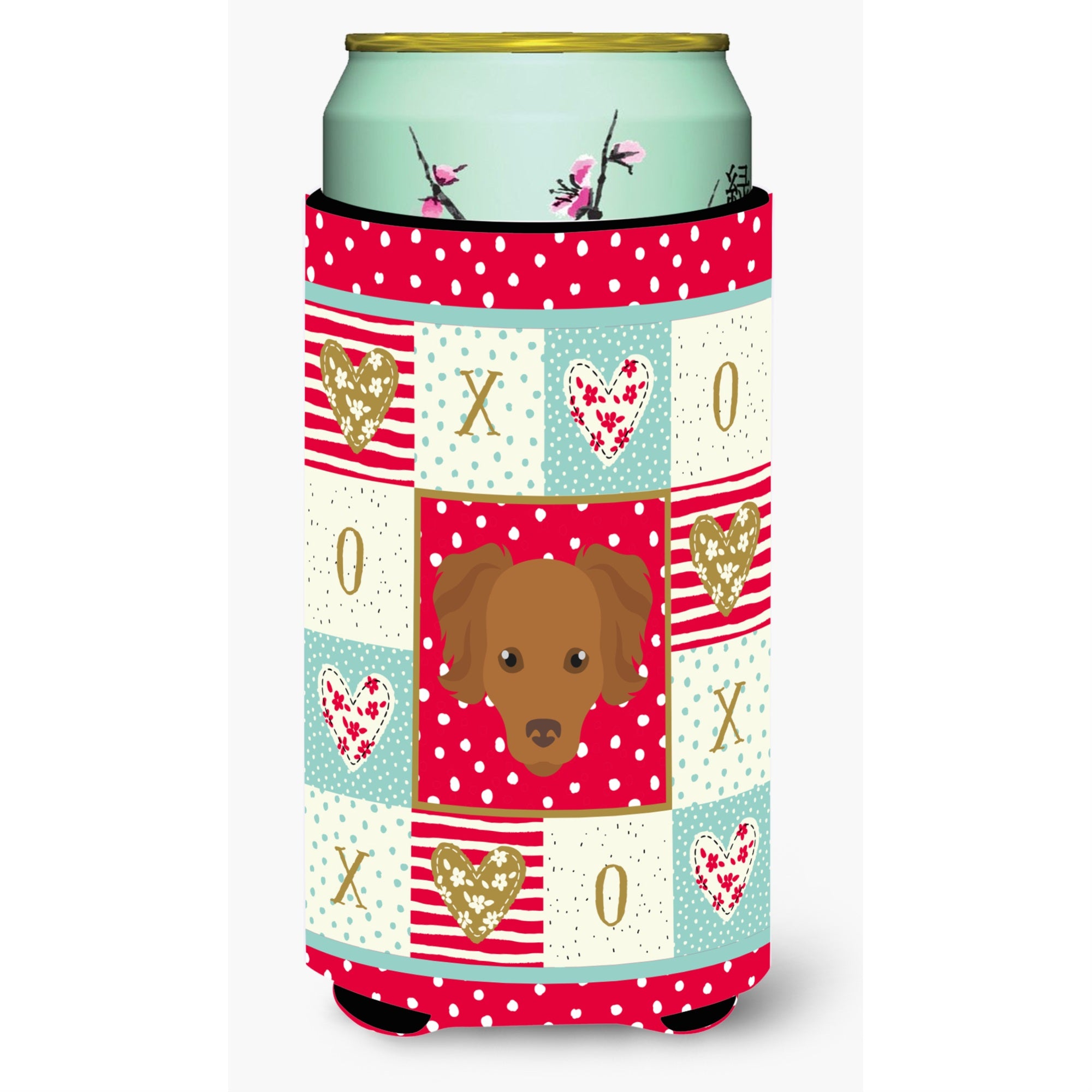 Caroline'S Treasures Ck5226Tbc Persian Chihuahua Tall Boy Insulator Hugger Cold-Beverage-Koozies, Multicolor