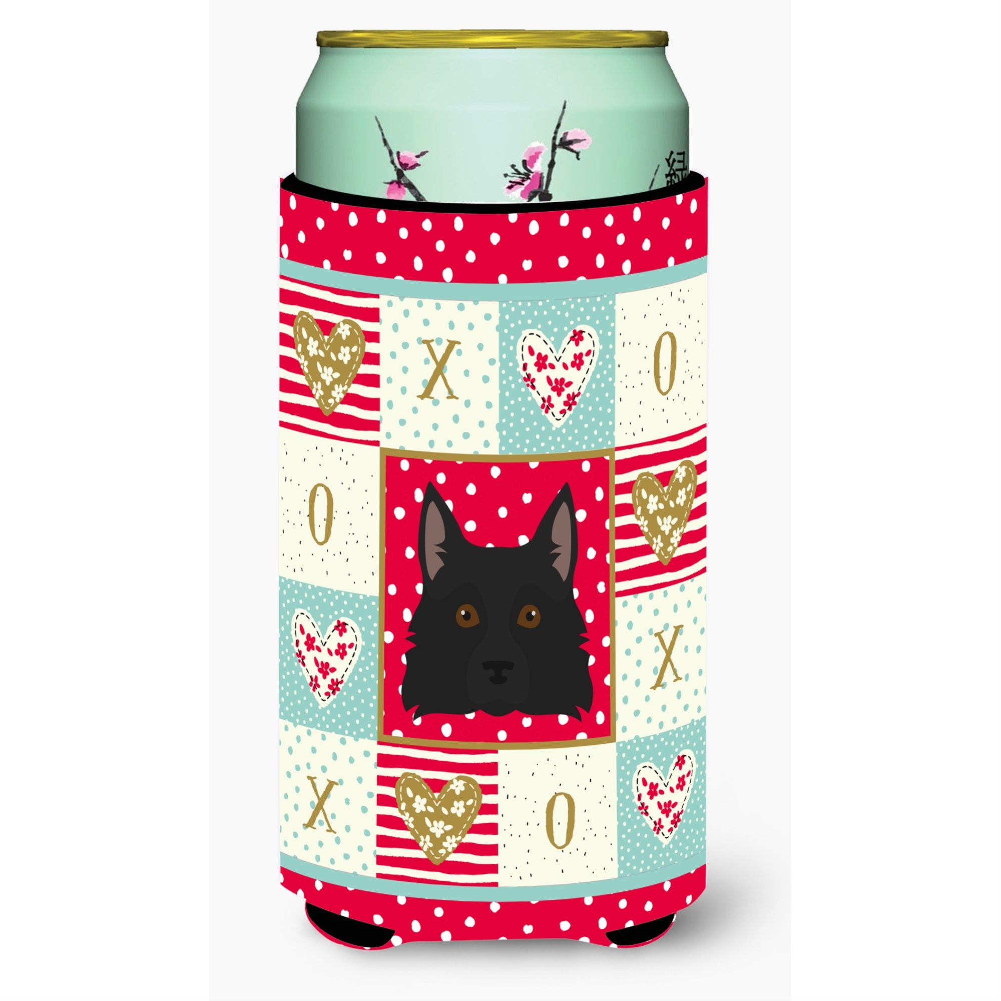 Caroline'S Treasures Ck5236Tbc Schipperke Tall Boy Insulator Hugger Cold-Beverage-Koozies, Multicolor