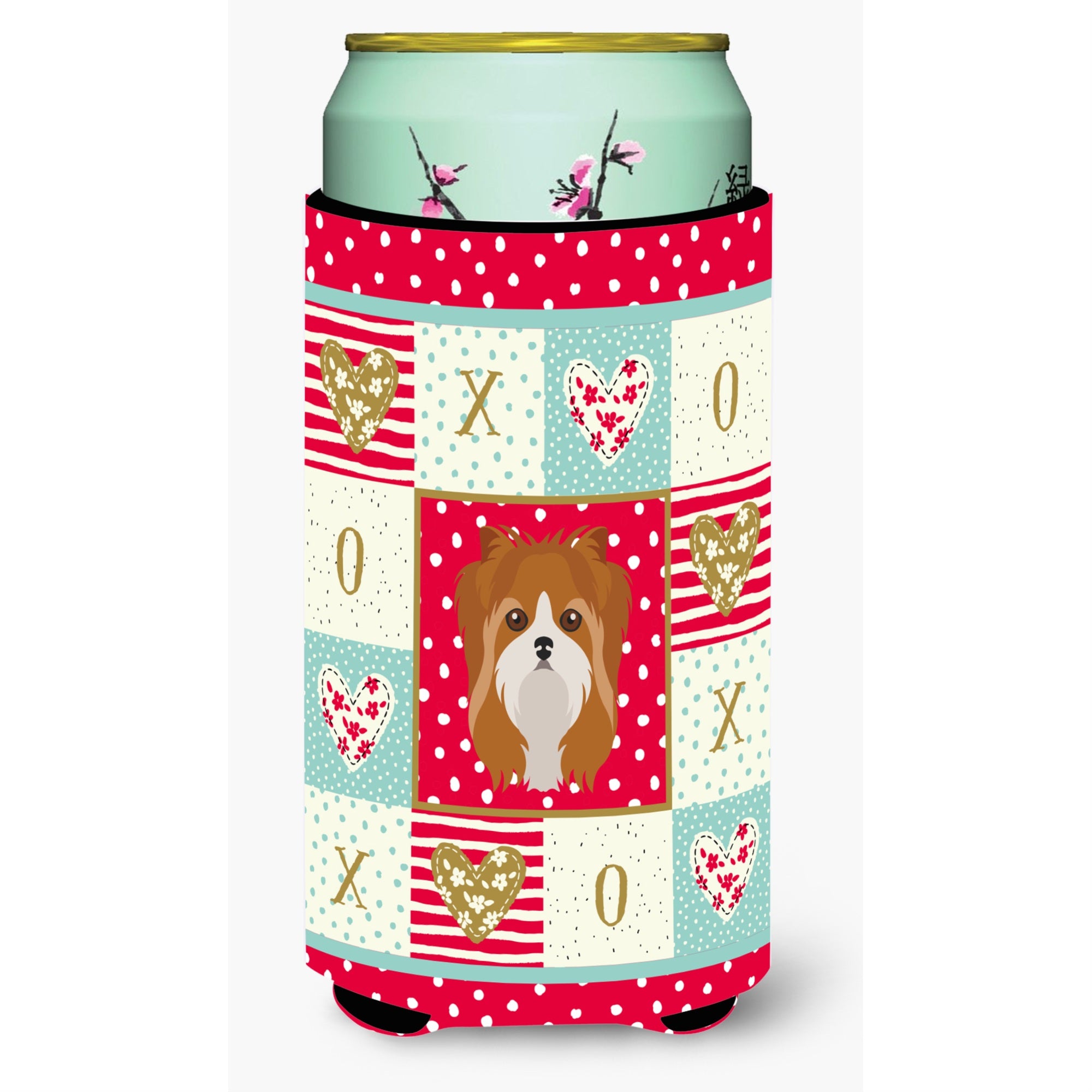 Caroline'S Treasures Ck5243Tbc Yorkshire Terrier Tall Boy Insulator Hugger Cold-Beverage-Koozies, Multicolor