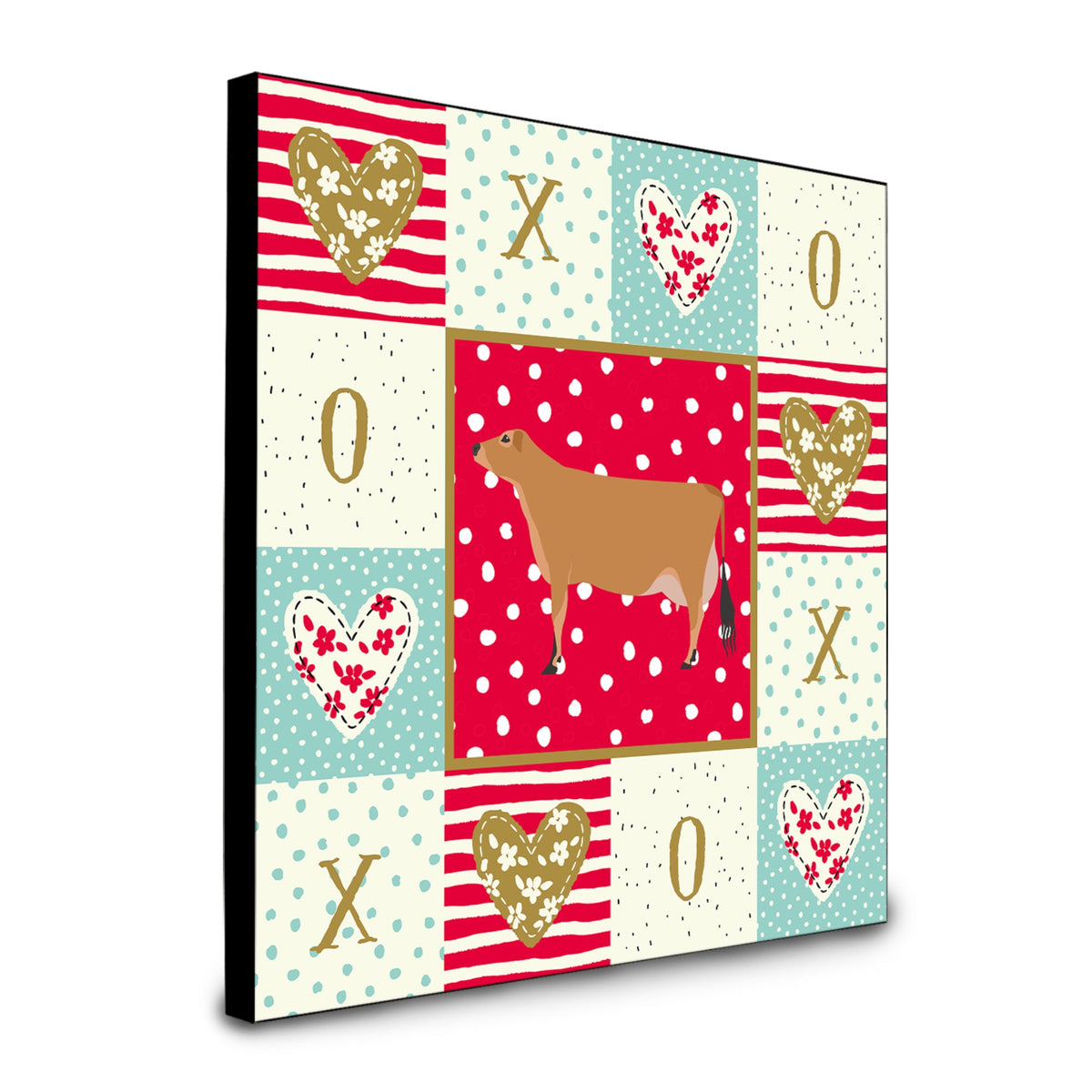 Jersey Cow Love Artwork Wall Panel Ck5256Up88