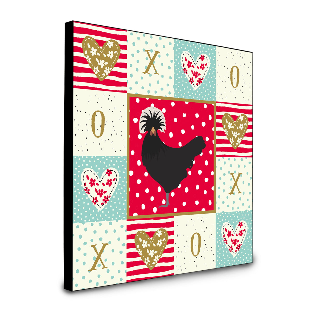 Polish Poland Chicken Love Artwork Wall Panel Ck5261Up88