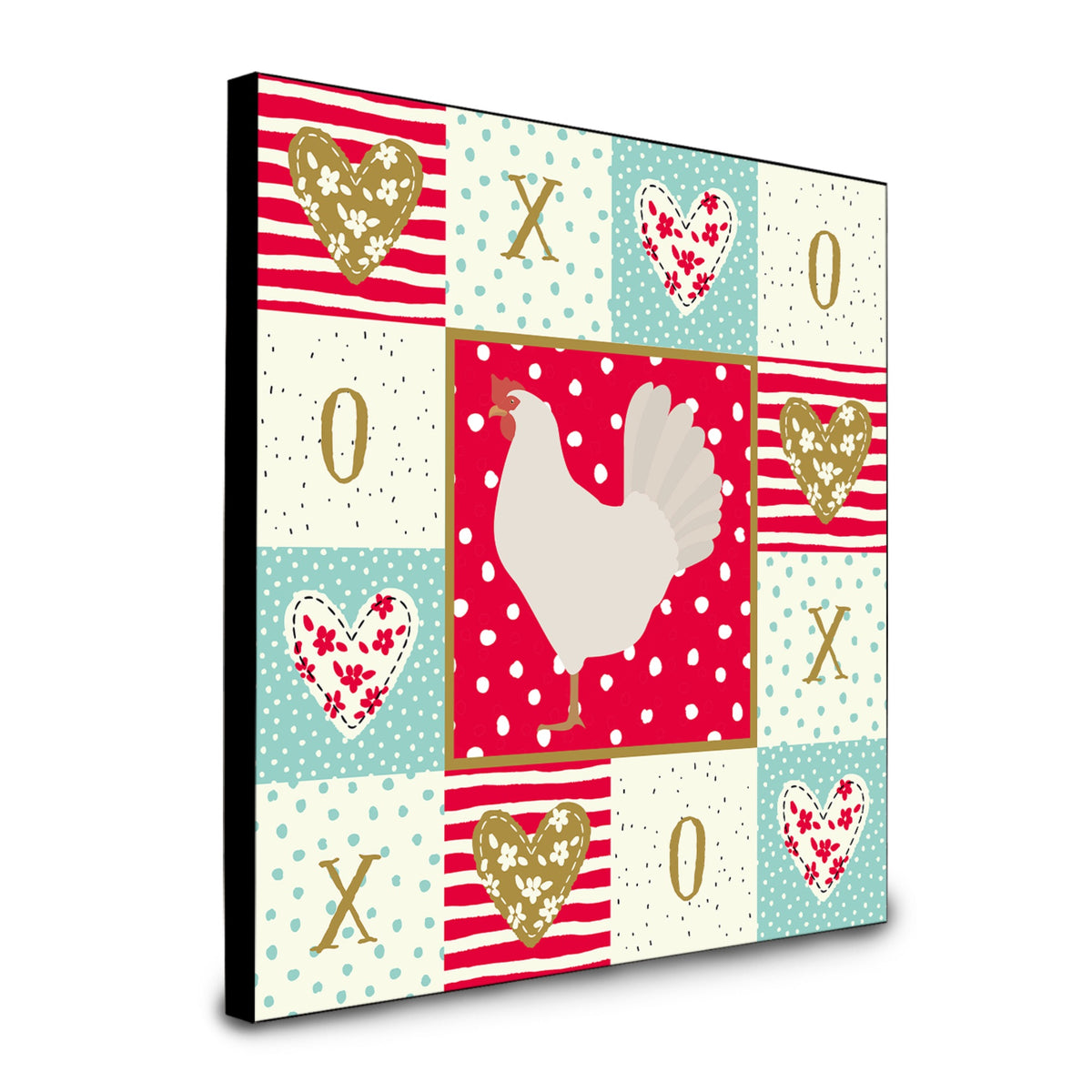 Leghorn Chicken Love Artwork Wall Panel Ck5267Up88