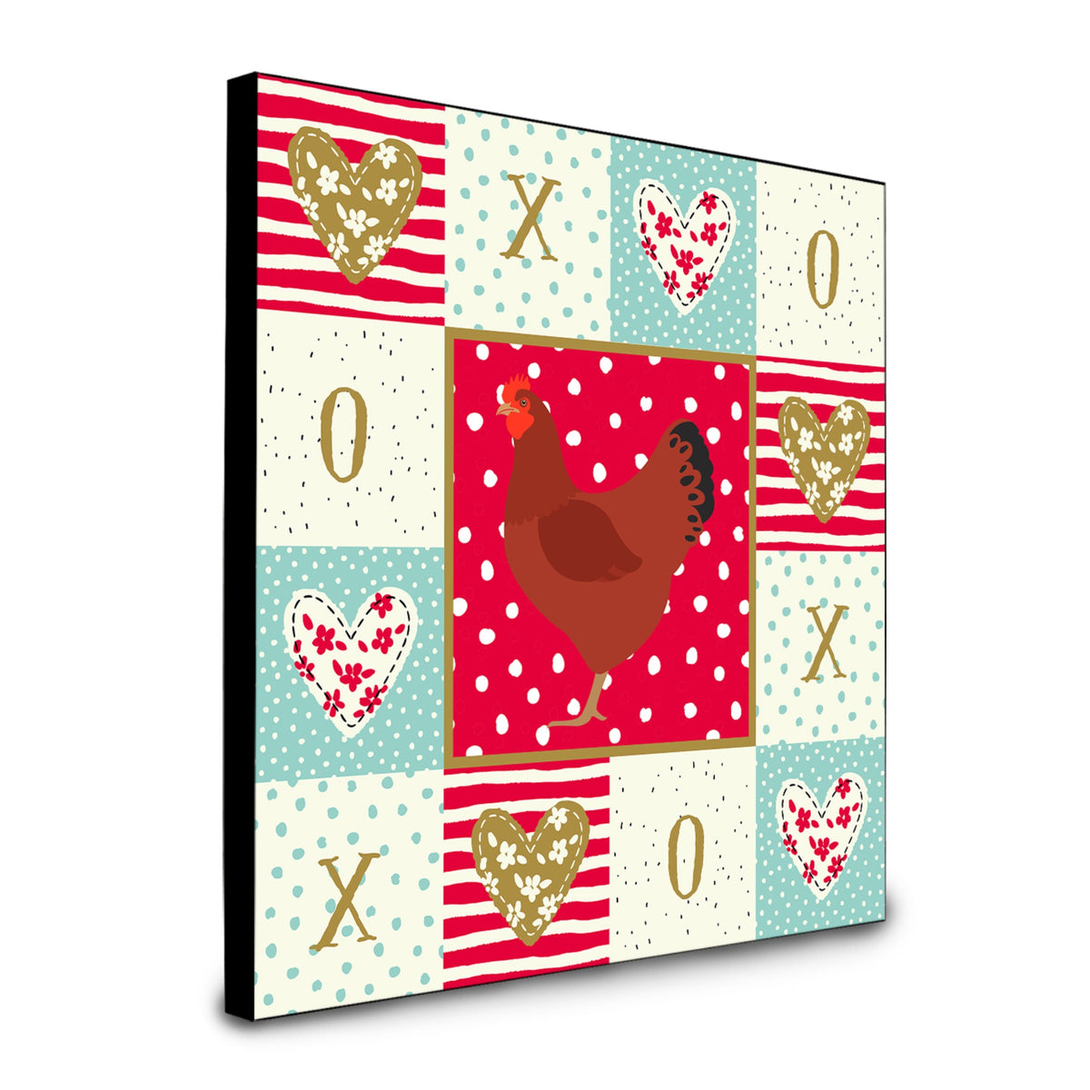 New Hampshire Red Chicken Love Artwork Wall Panel Ck5270Up88