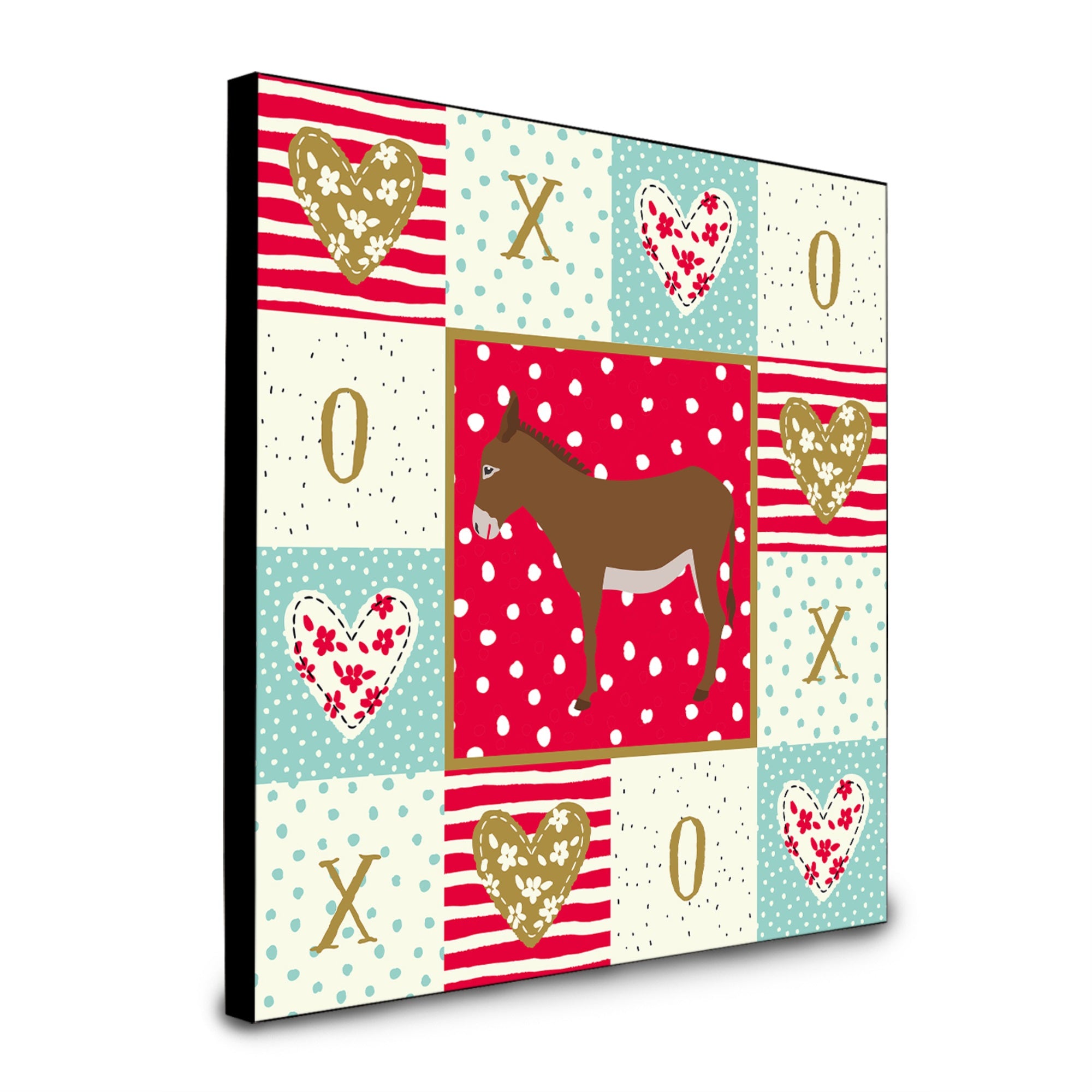 Cotentin Donkey Love Artwork Wall Panel Ck5276Up88