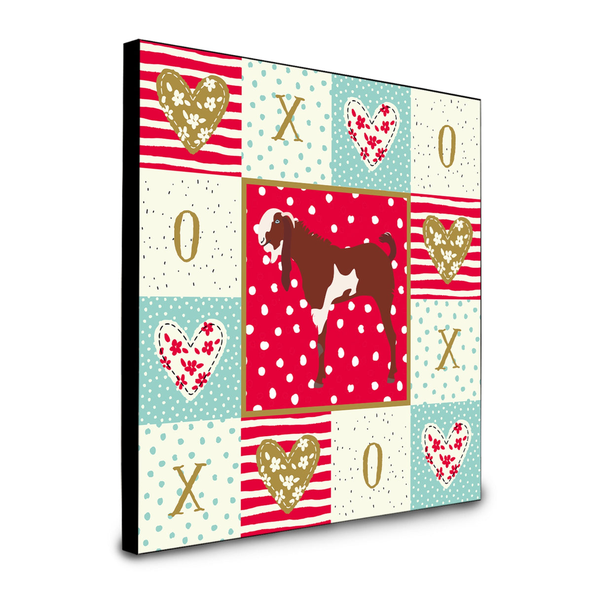 Jamnapari Goat Love Artwork Wall Panel Ck5317Up88