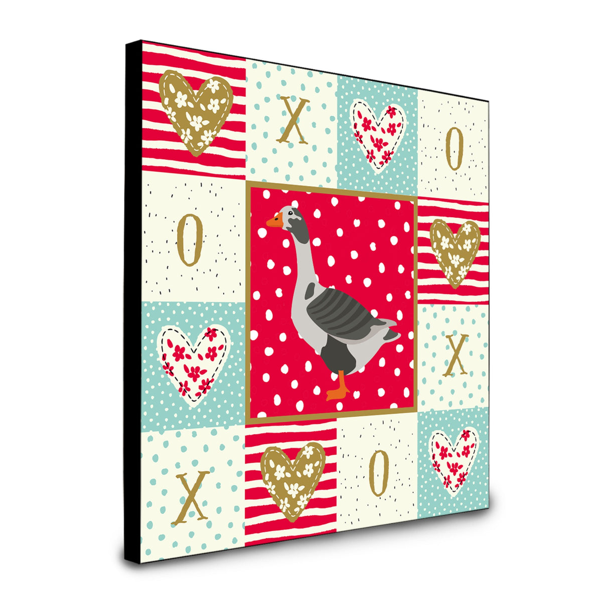 West Of England Goose Love Artwork Wall Panel Ck5322Up88