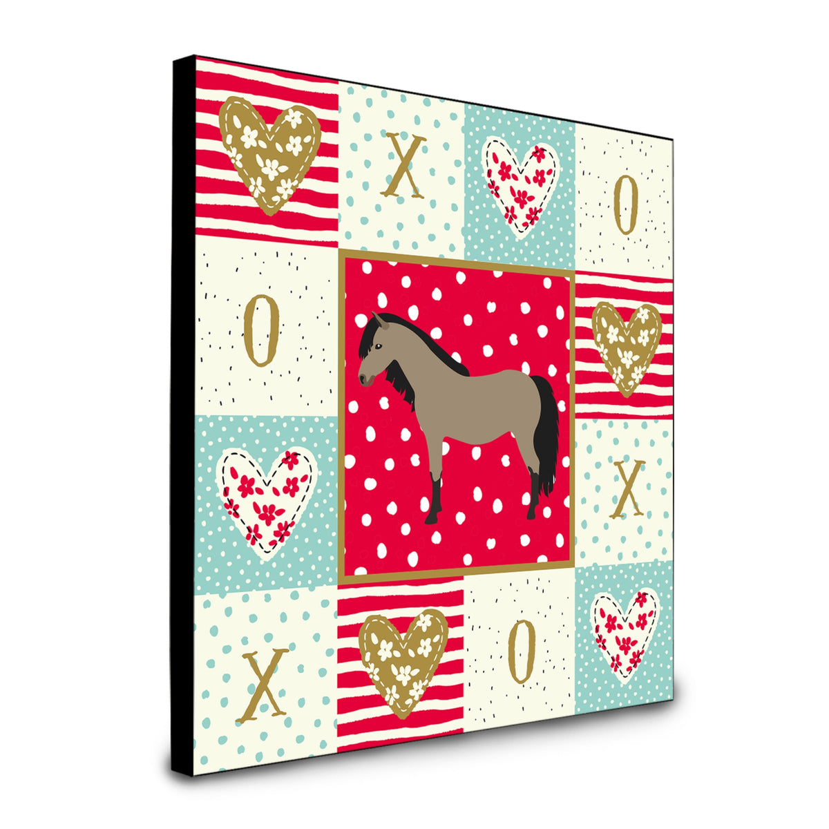 Welsh Pony Horse Love Artwork Wall Panel Ck5337Up88