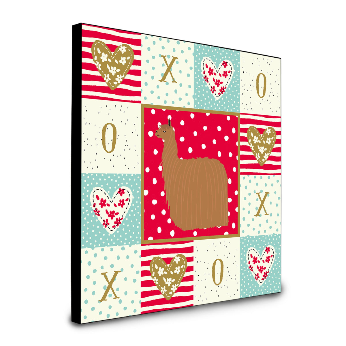 Alpaca Suri Love Artwork Wall Panel Ck5347Up88