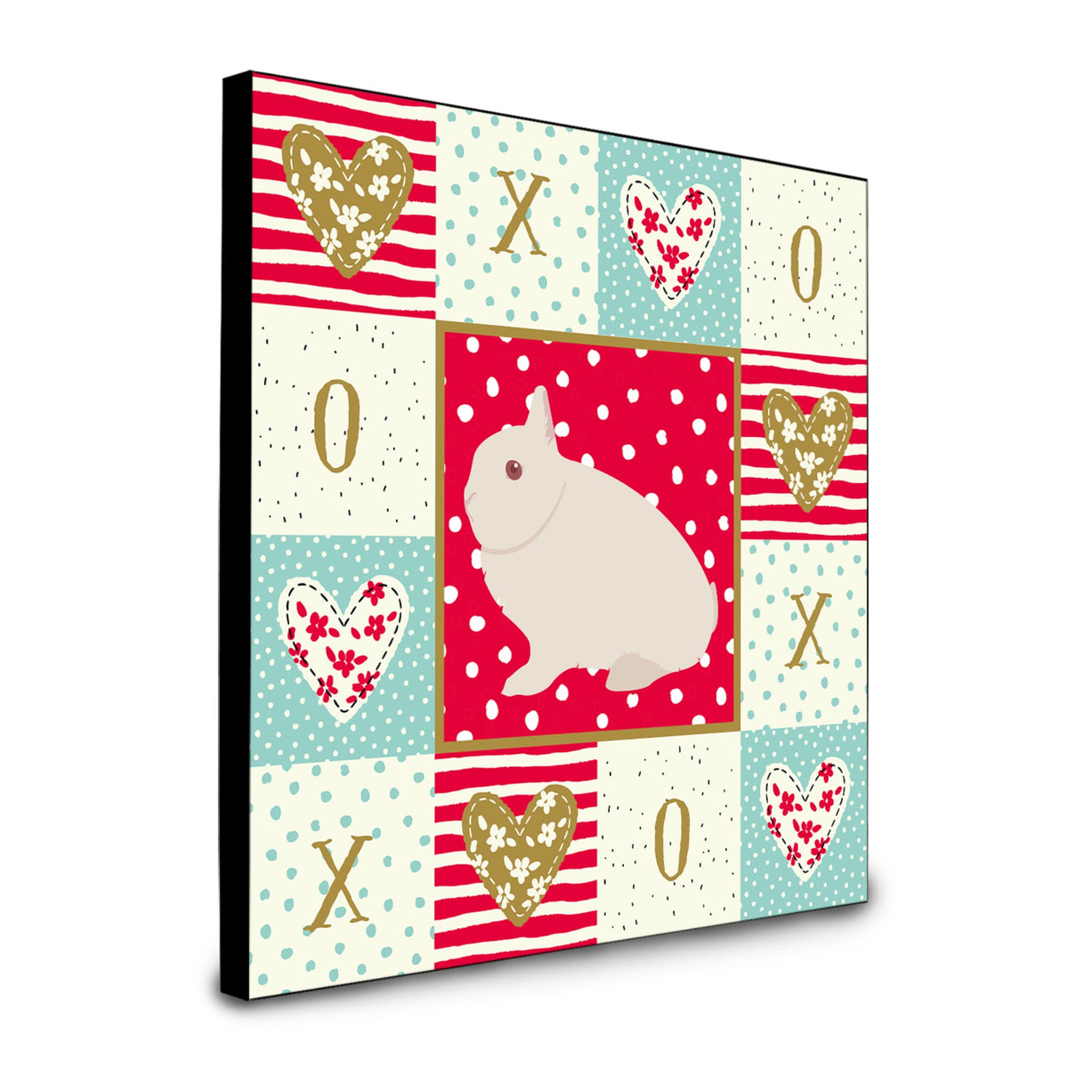 Hermelin Rabbit Love Artwork Wall Panel Ck5391Up88