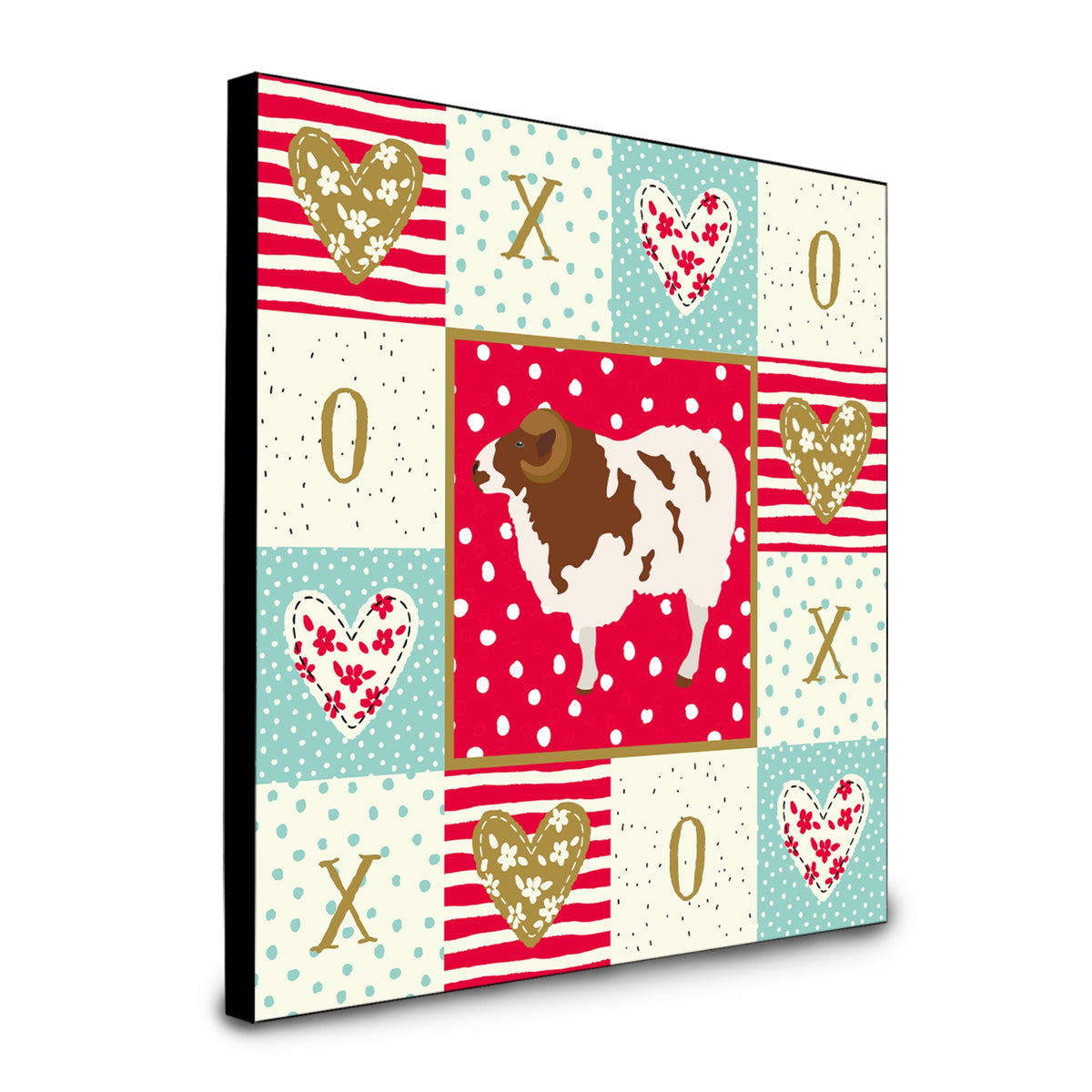Jacob Sheep Love Artwork Wall Panel Ck5402Up88