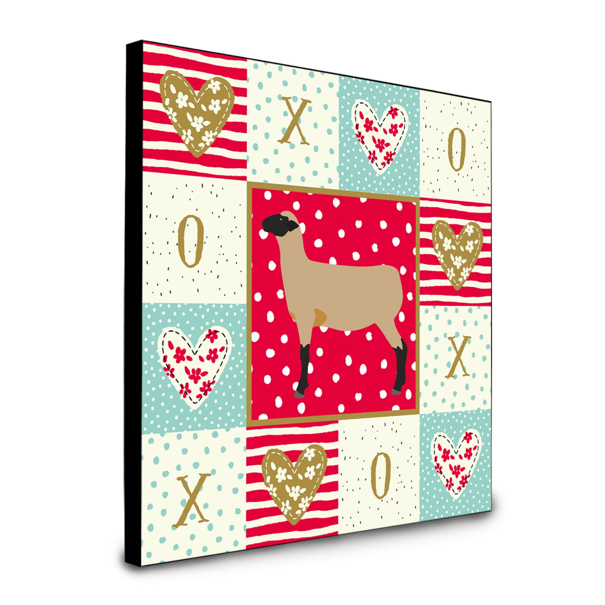 Hampshire Down Sheep Love Artwork Wall Panel Ck5403Up88