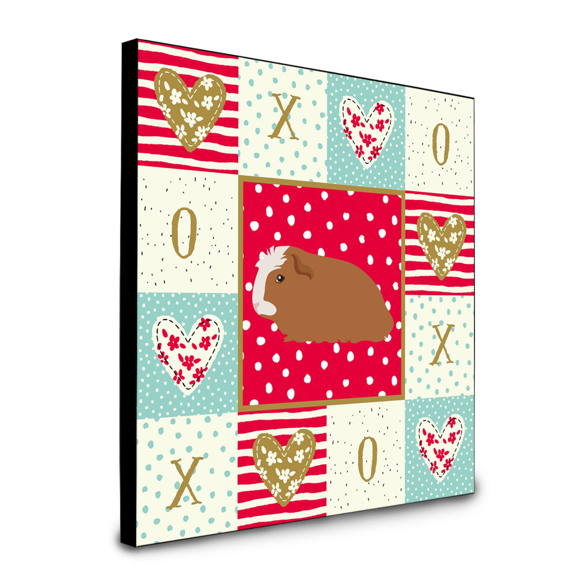 Crested Guinea Pig Love Artwork Wall Panel Ck5428Up88