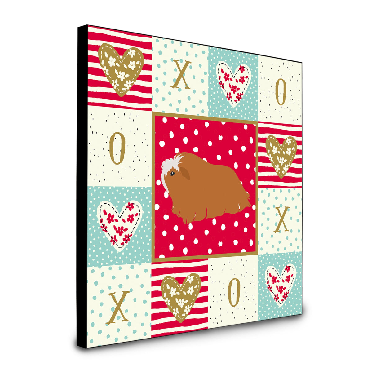 Peruvian Guinea Pig Love Artwork Wall Panel Ck5431Up88