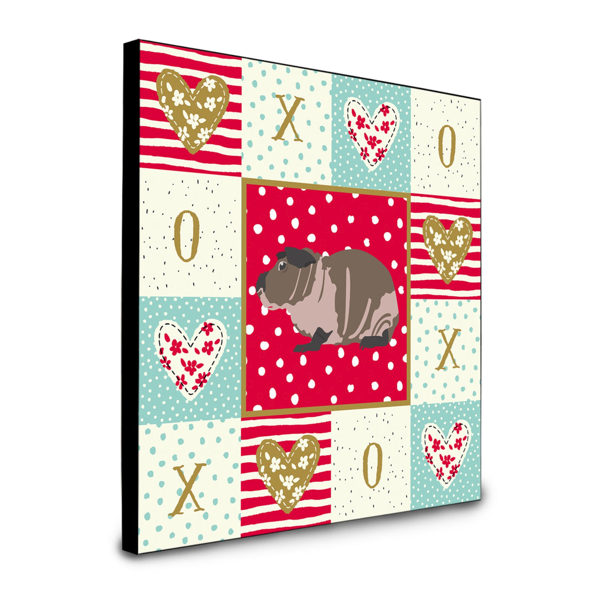 Skinny Guinea Pig Love Artwork Wall Panel Ck5435Up88