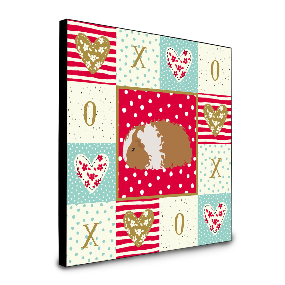Texel Guinea Pig Love Artwork Wall Panel Ck5437Up88