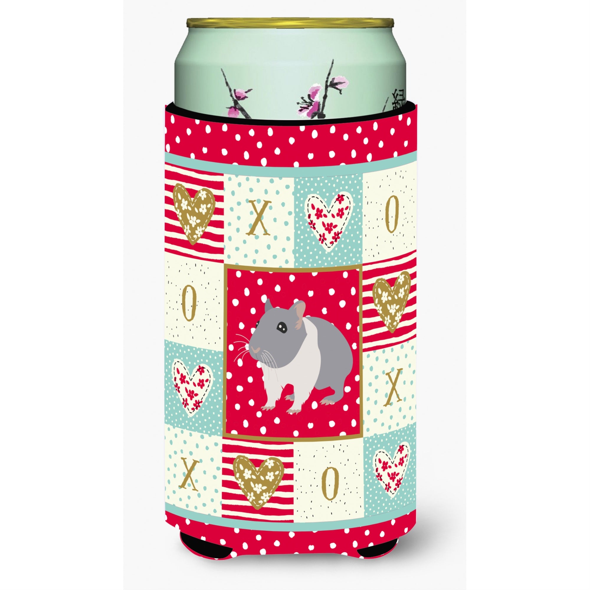 Caroline'S Treasures Ck5442Tbc South African Hamster Love Tall Boy Hugger Cold-Beverage-Koozies, Multicolor