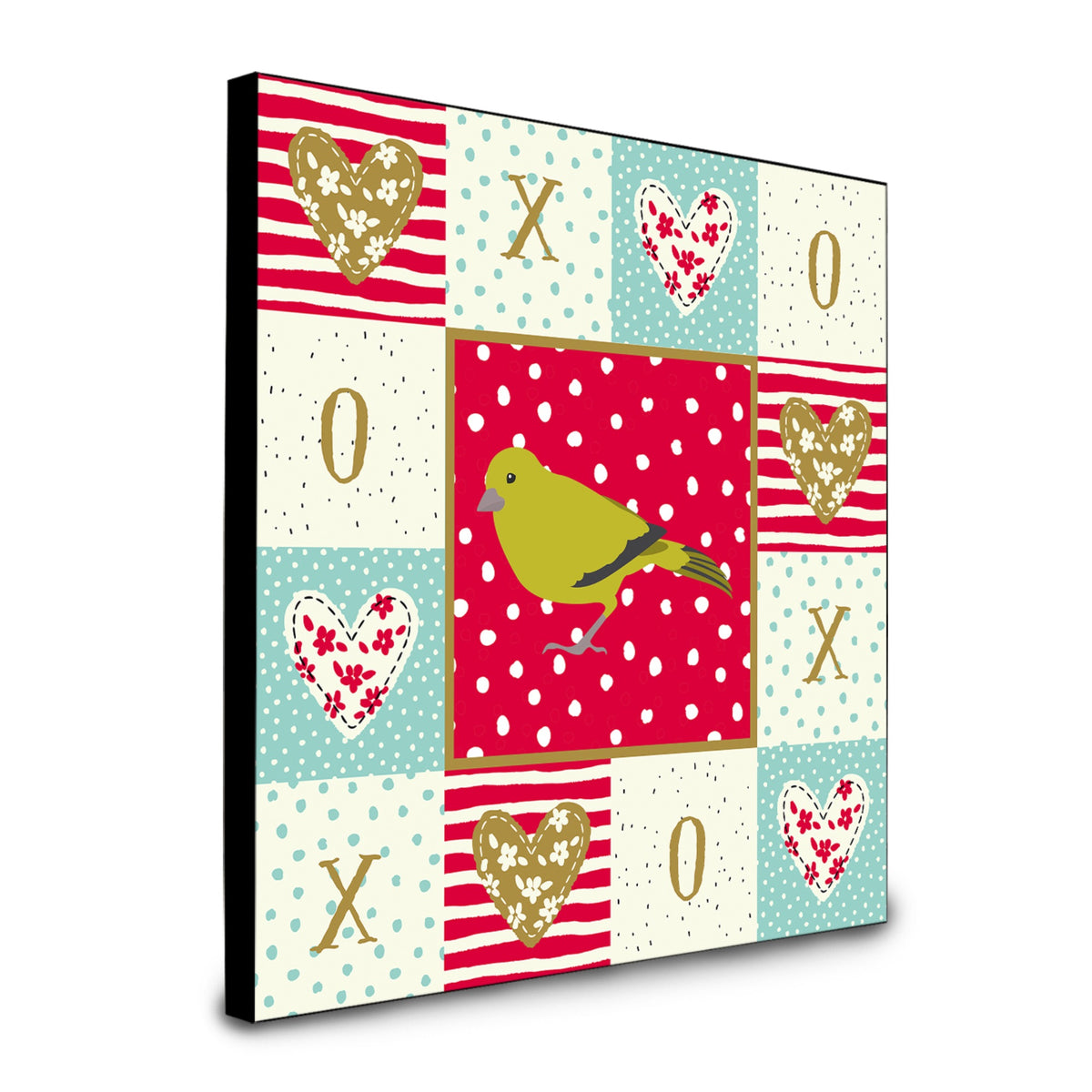London Canary Love Artwork Wall Panel Ck5505Up88
