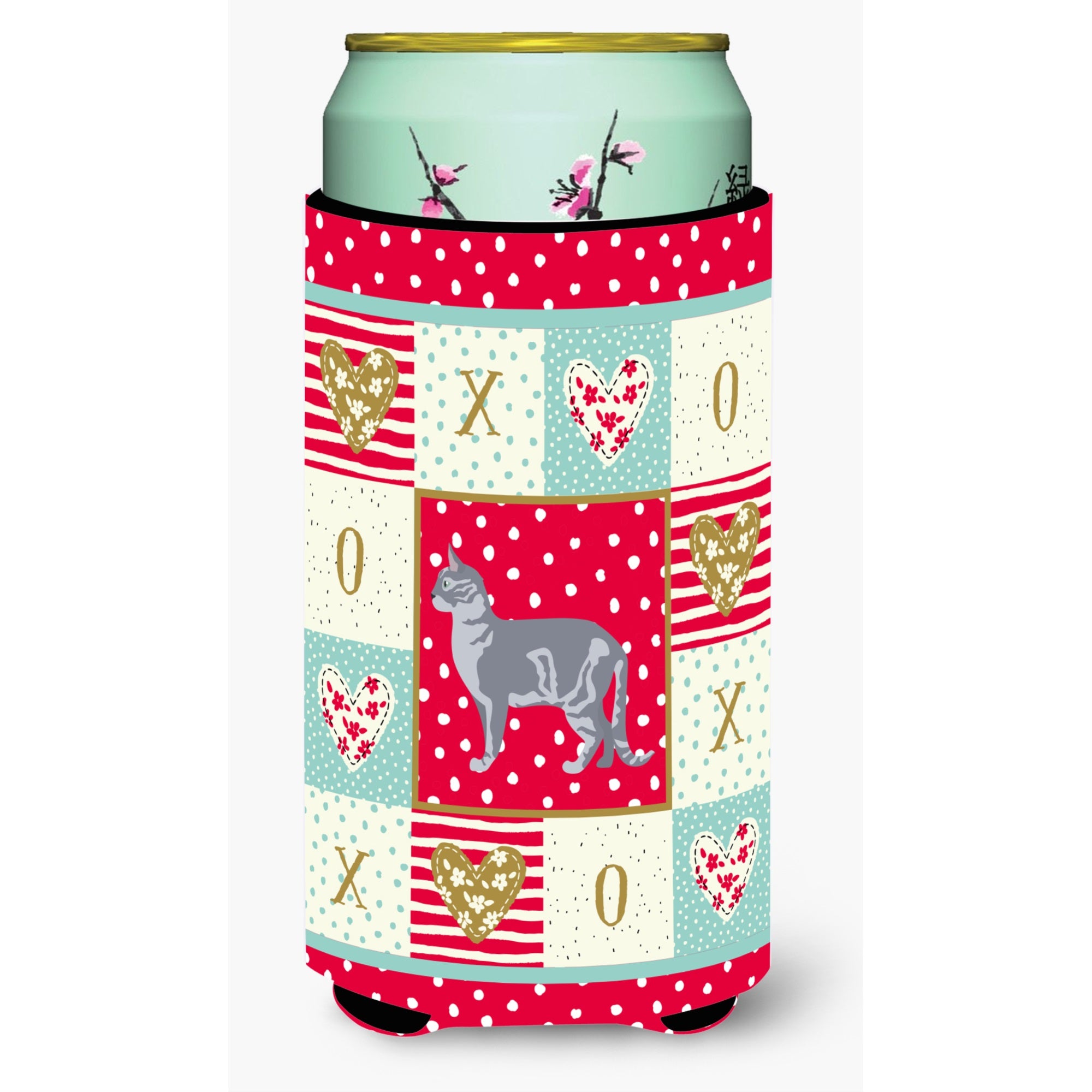 Australian Mist #2 Cat Love Tall Boy Beverage Hugger Ck5557Tbc
