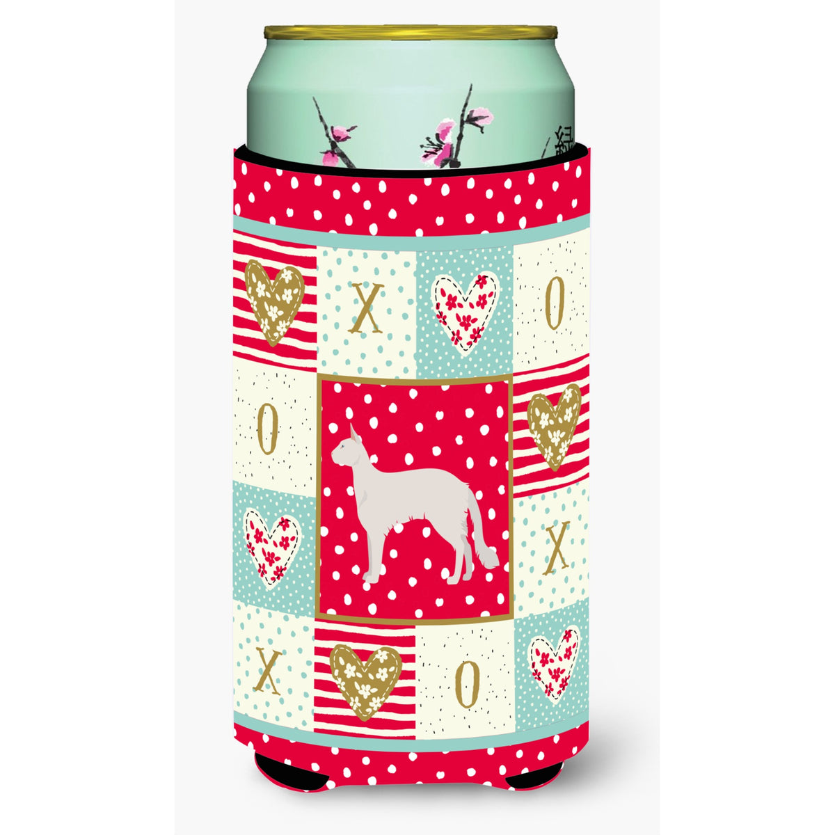 Balinese #2 Cat Love Tall Boy Beverage Hugger Ck5559Tbc