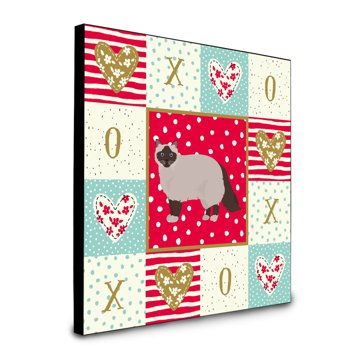 Birman Cat Love Artwork Wall Panel Ck5564Up88