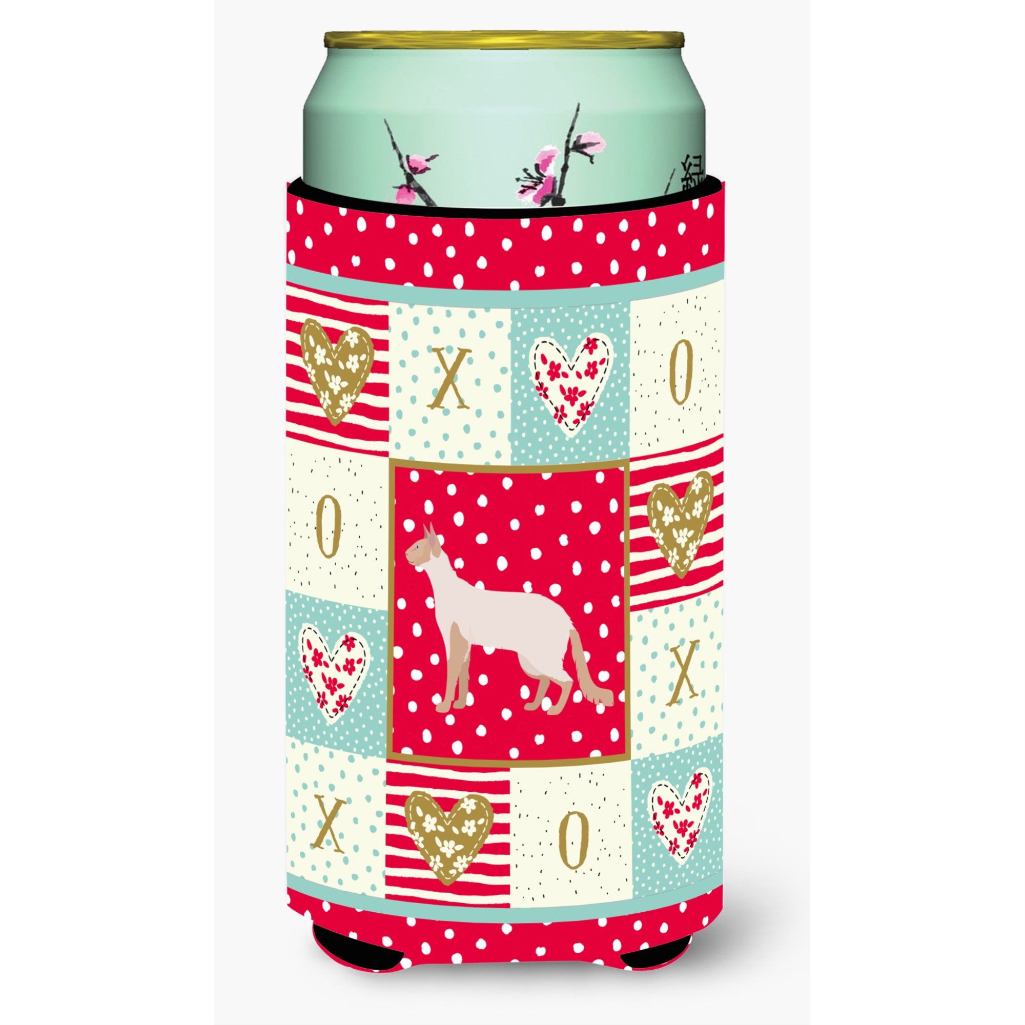Colorpoint Longhair #2 Cat Love Tall Boy Beverage Hugger Ck5585Tbc