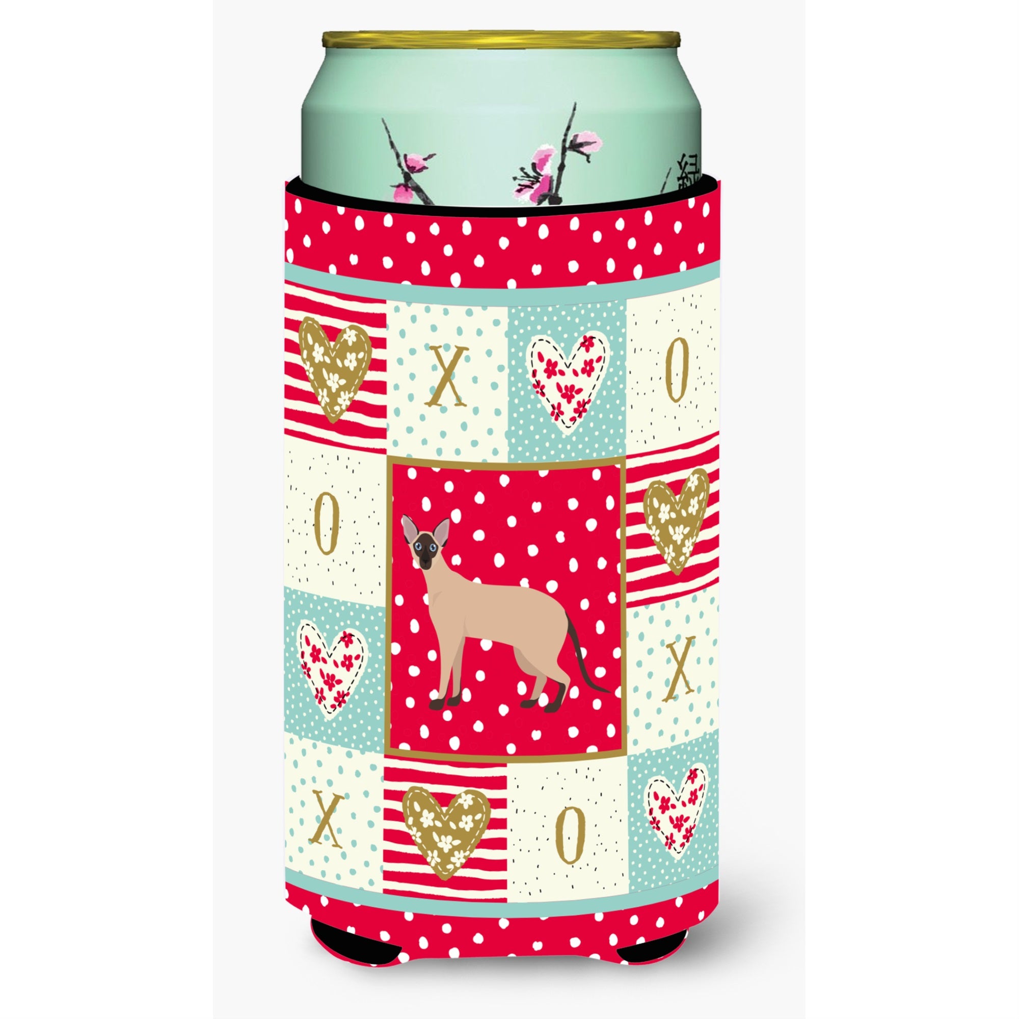 Colorpoint Shorthair #2 Cat Love Tall Boy Beverage Hugger Ck5589Tbc