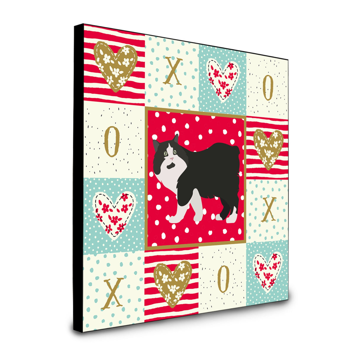 Cymric Cat Love Artwork Wall Panel Ck5593Up88