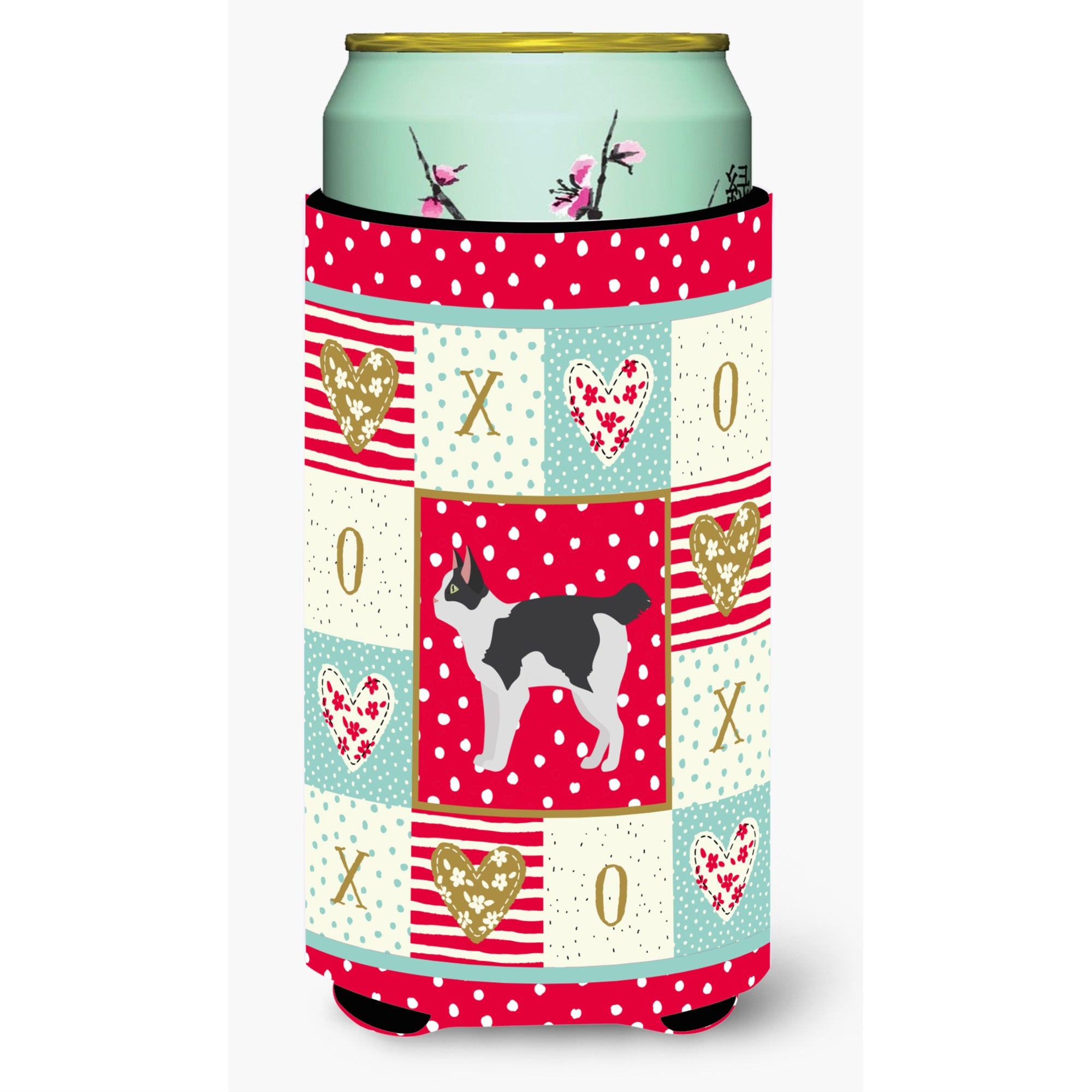 Japanese Bobtail Cat Love Tall Boy Beverage Hugger Ck5627Tbc