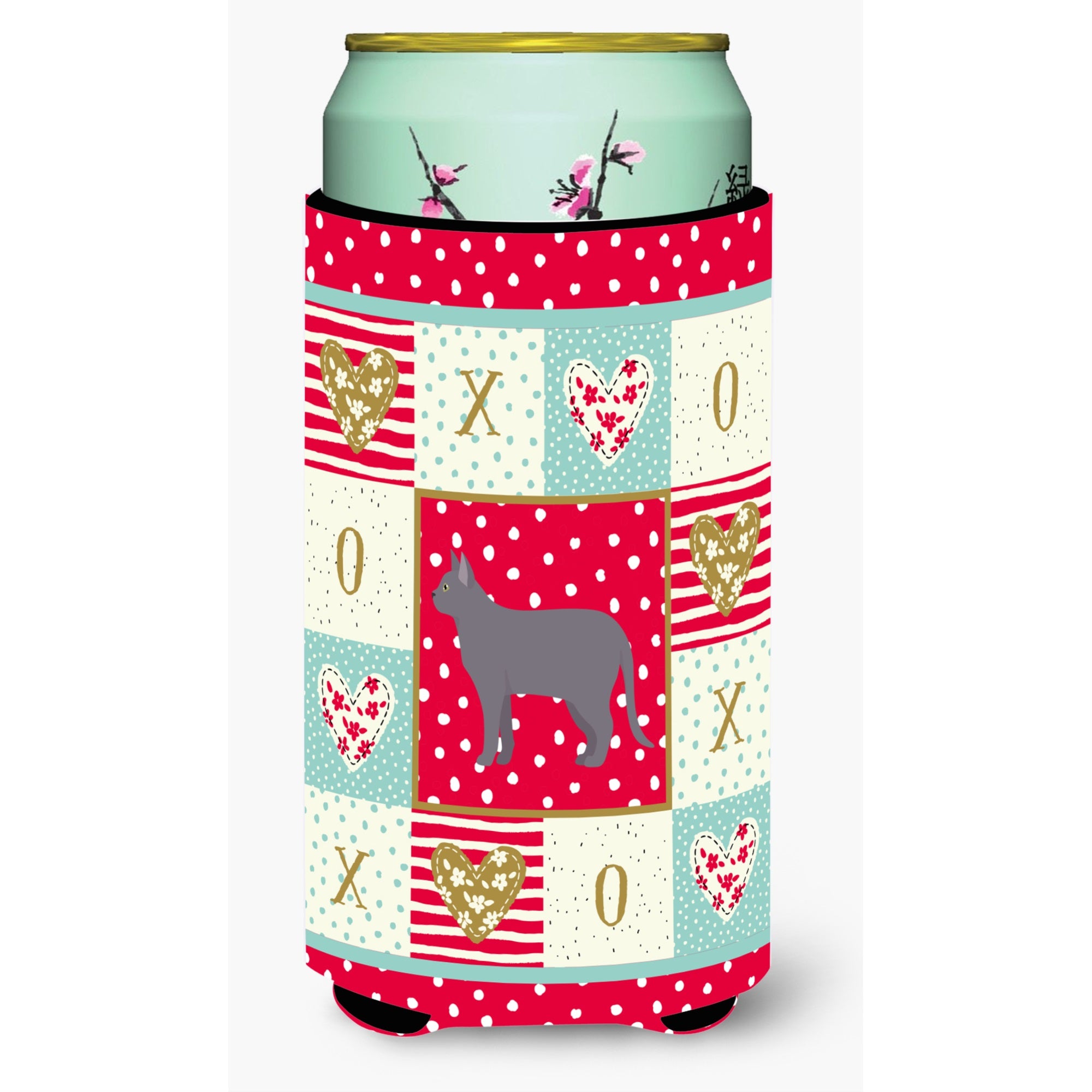 Korat #2 Cat Love Tall Boy Beverage Hugger Ck5631Tbc