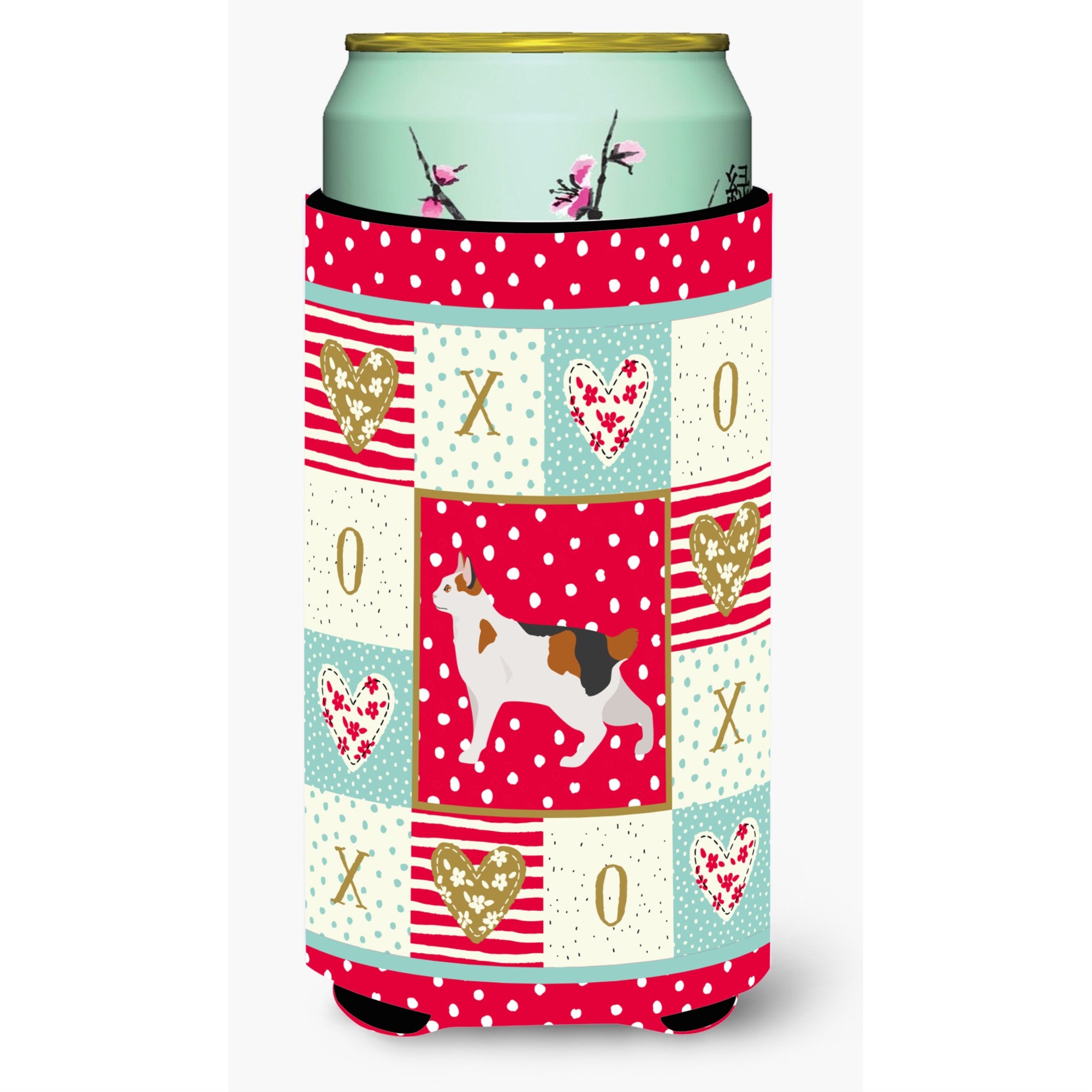Korean Bobtail Cat Love Tall Boy Beverage Hugger Ck5633Tbc