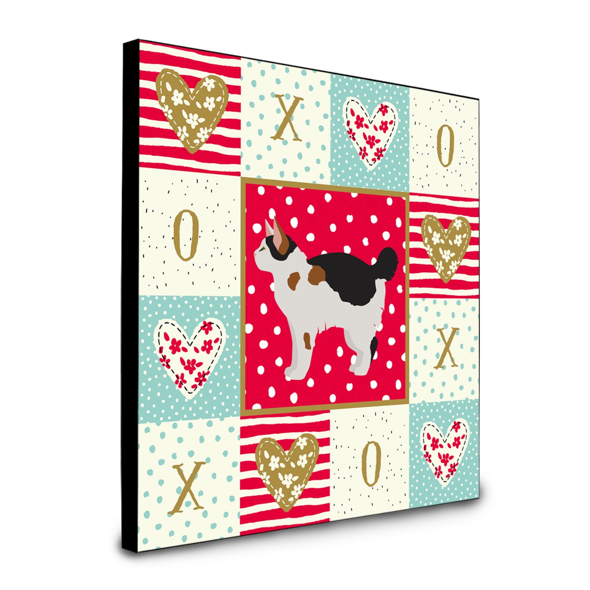 Manx #3 Cat Love Artwork Wall Panel Ck5648Up88
