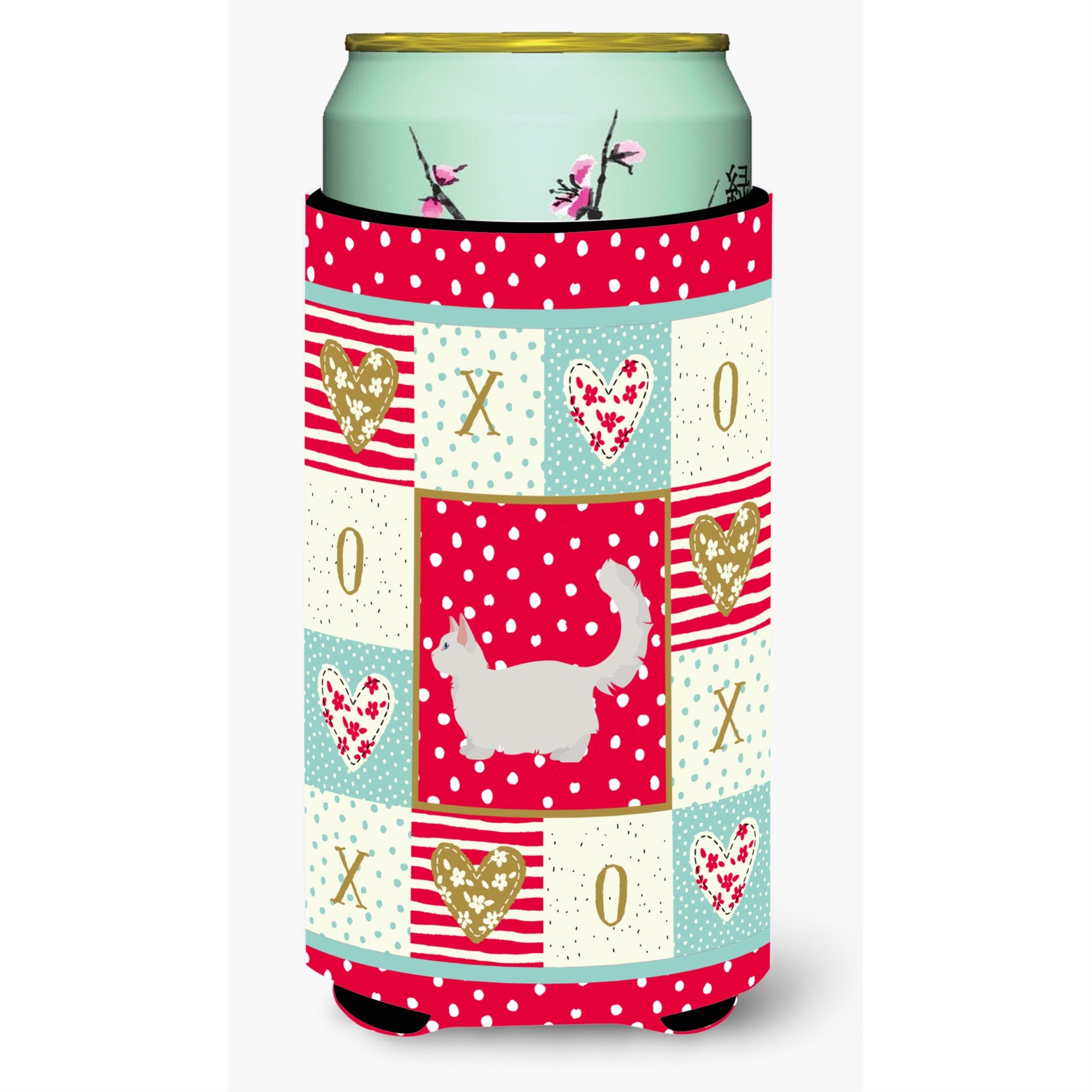 Munchkin #2 Cat Love Tall Boy Beverage Hugger Ck5651Tbc