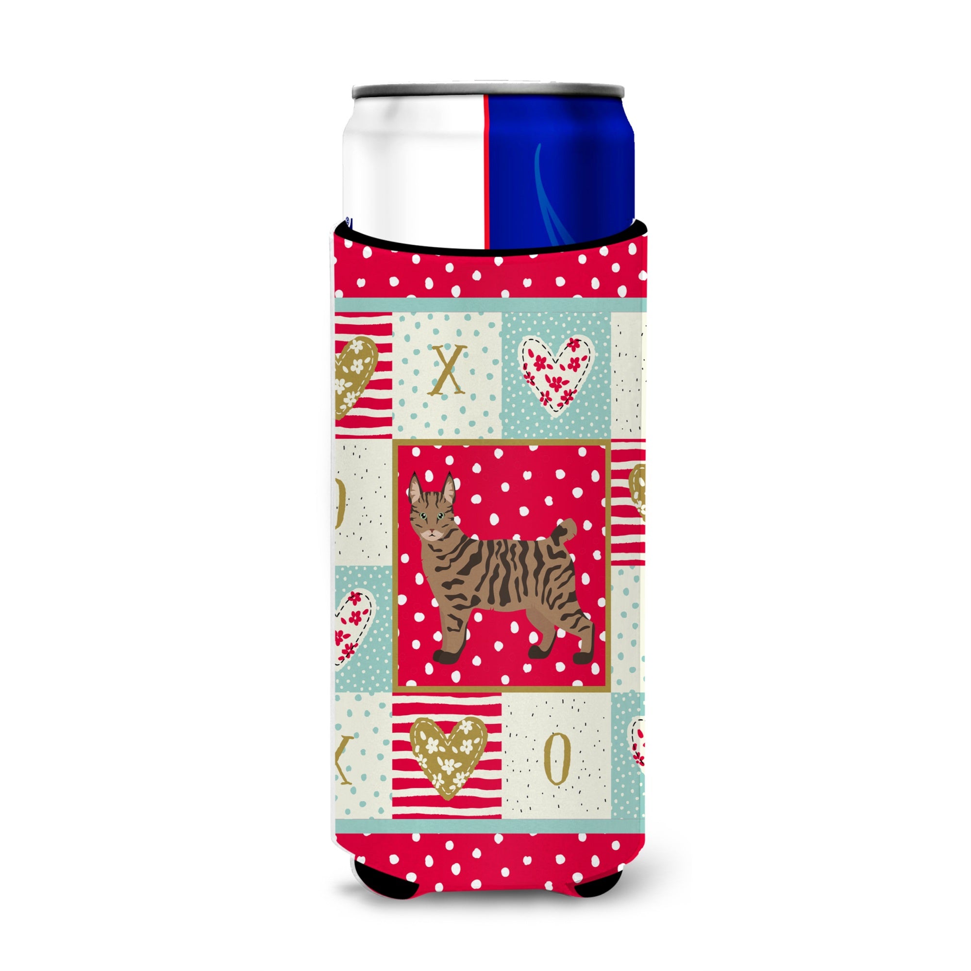 Pixie Bob #1 Cat Love Ultra Hugger For Slim Cans Ck5678Muk
